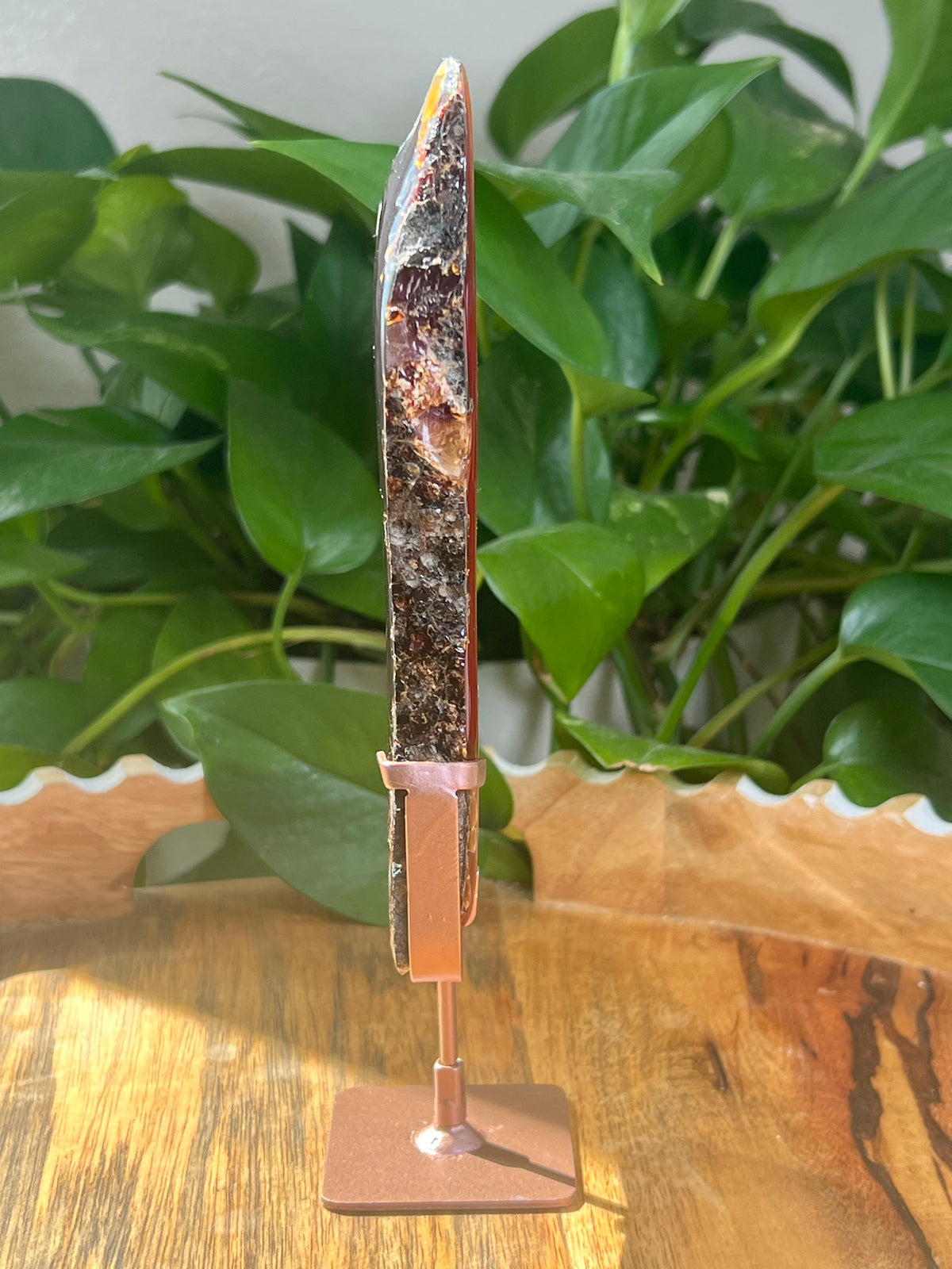 Blue Amber Slab: ND