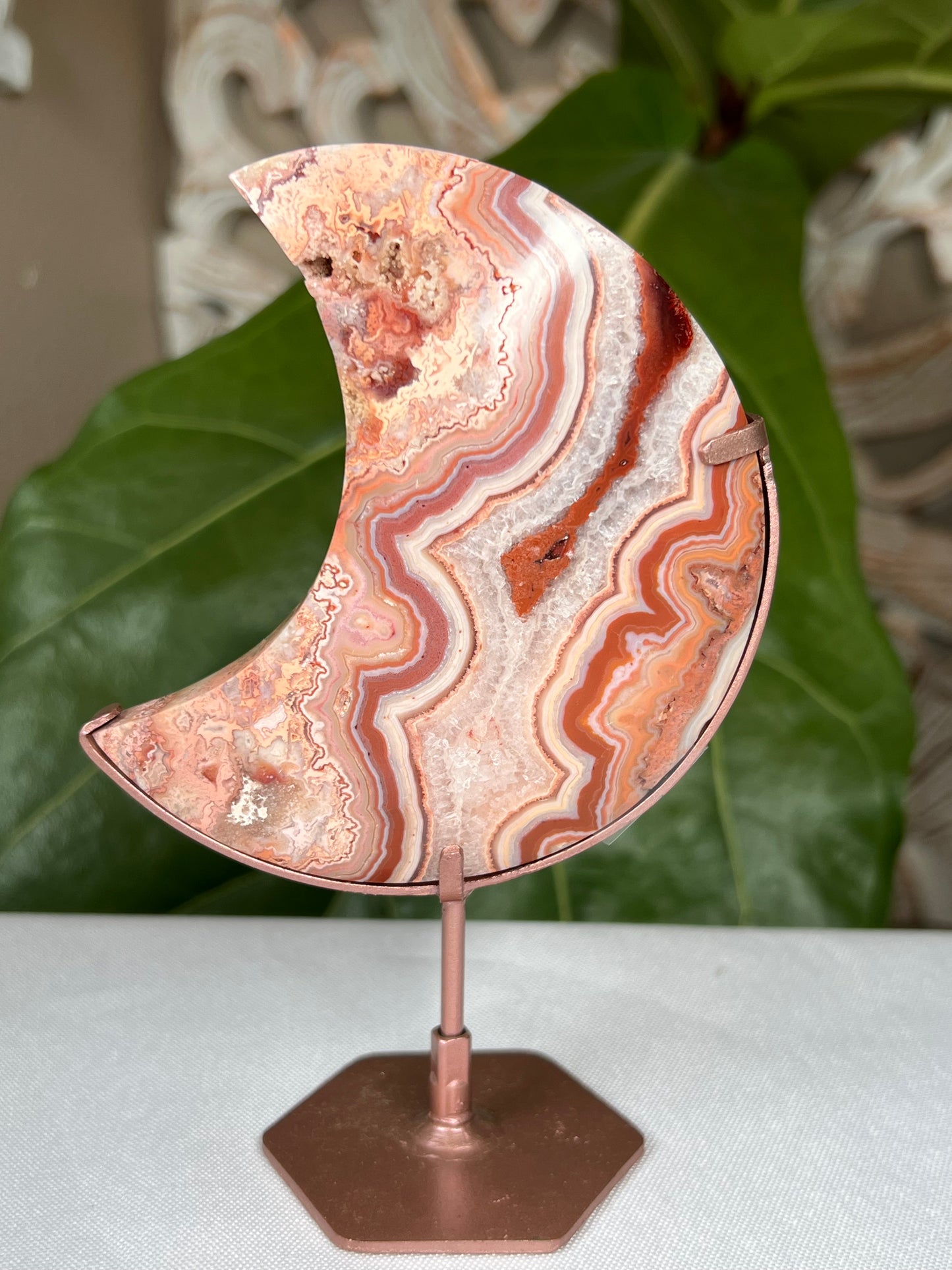 Crazy Lace Agate Moon
