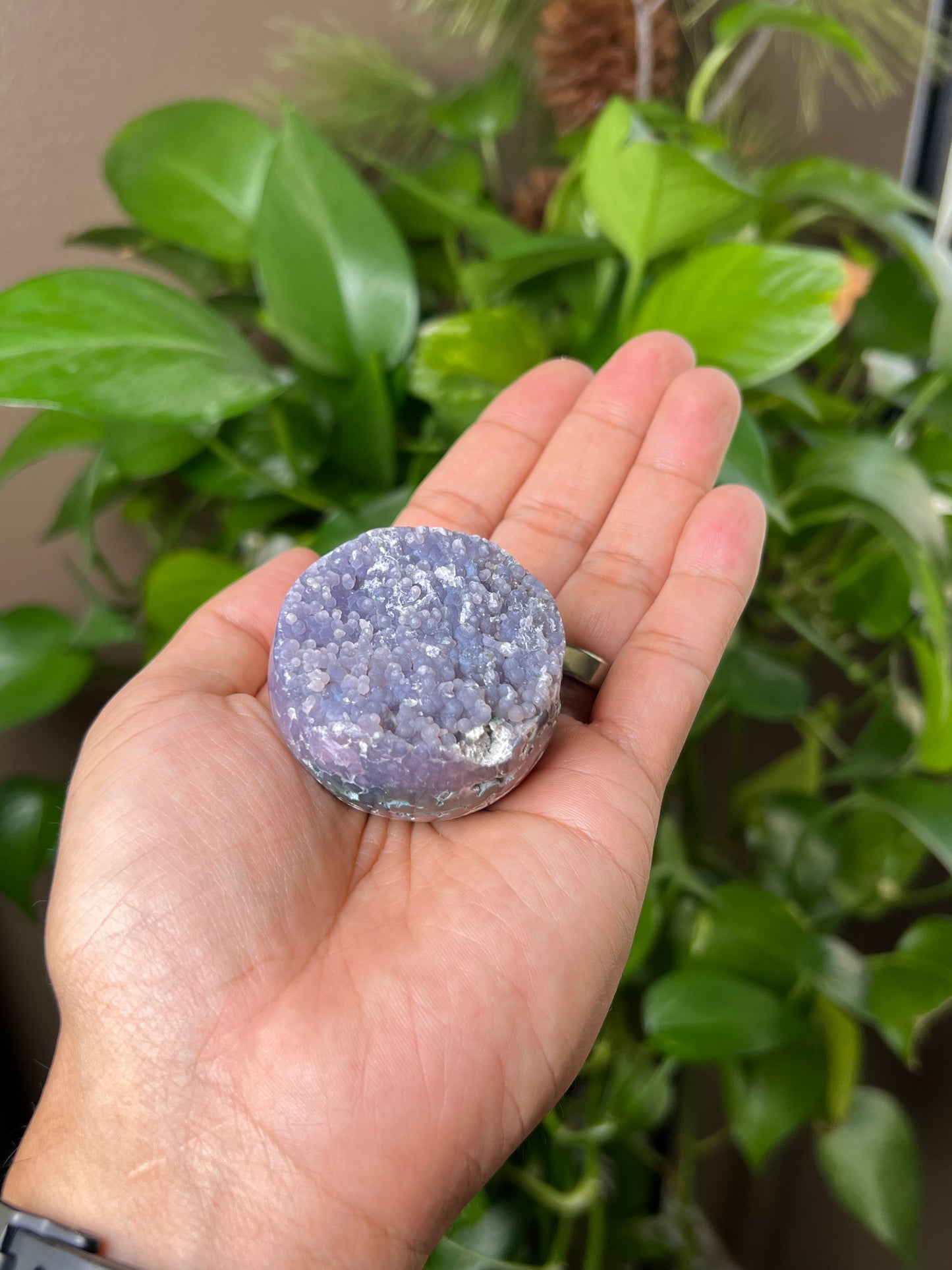 Grape Agate Sphere