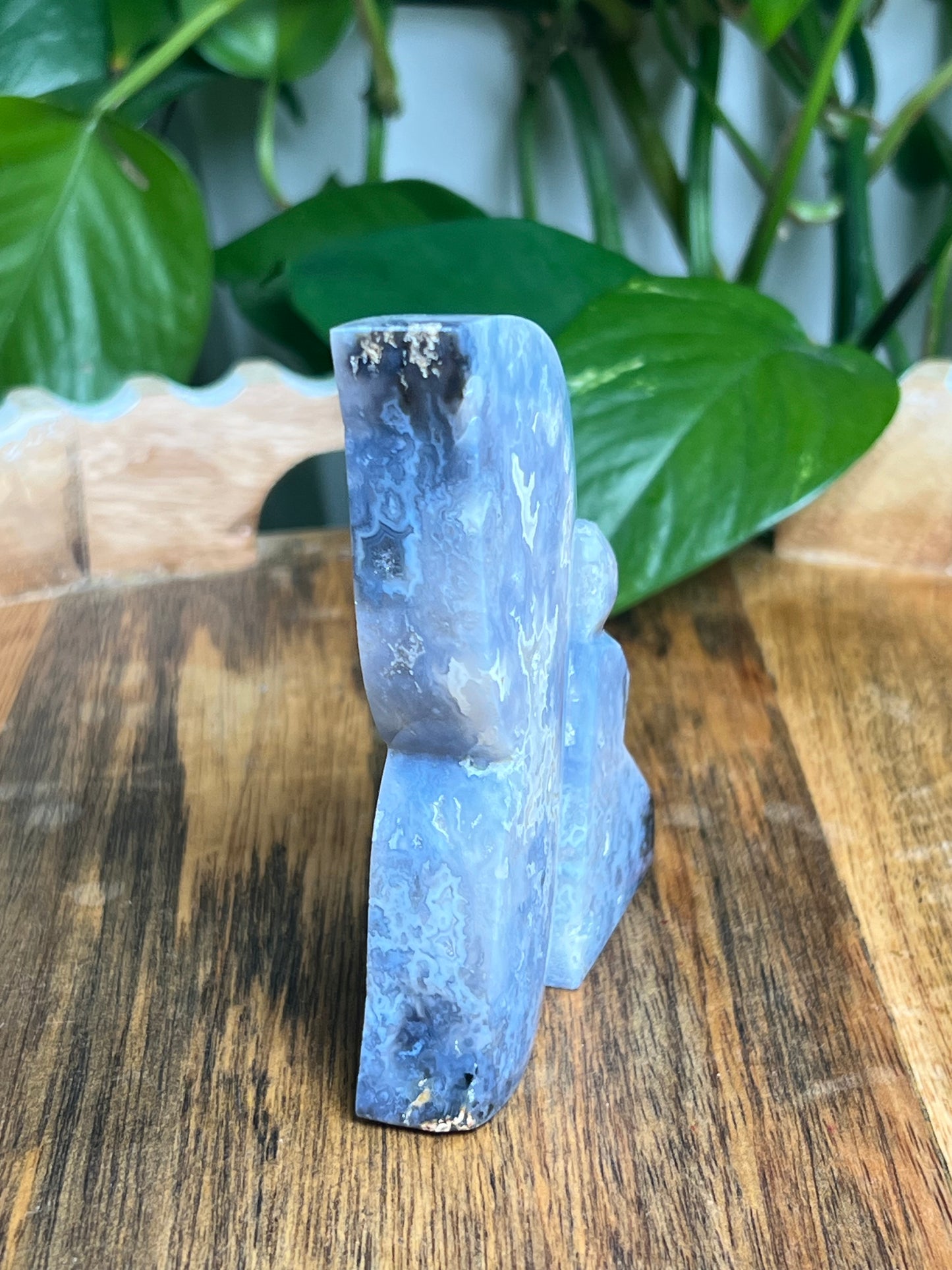 Blue Plume Agate Fairy: KB