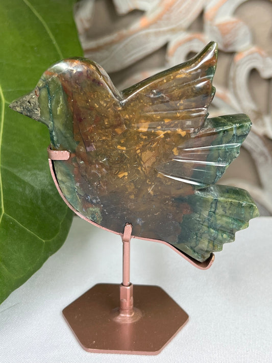 Mossy Jasper Bird