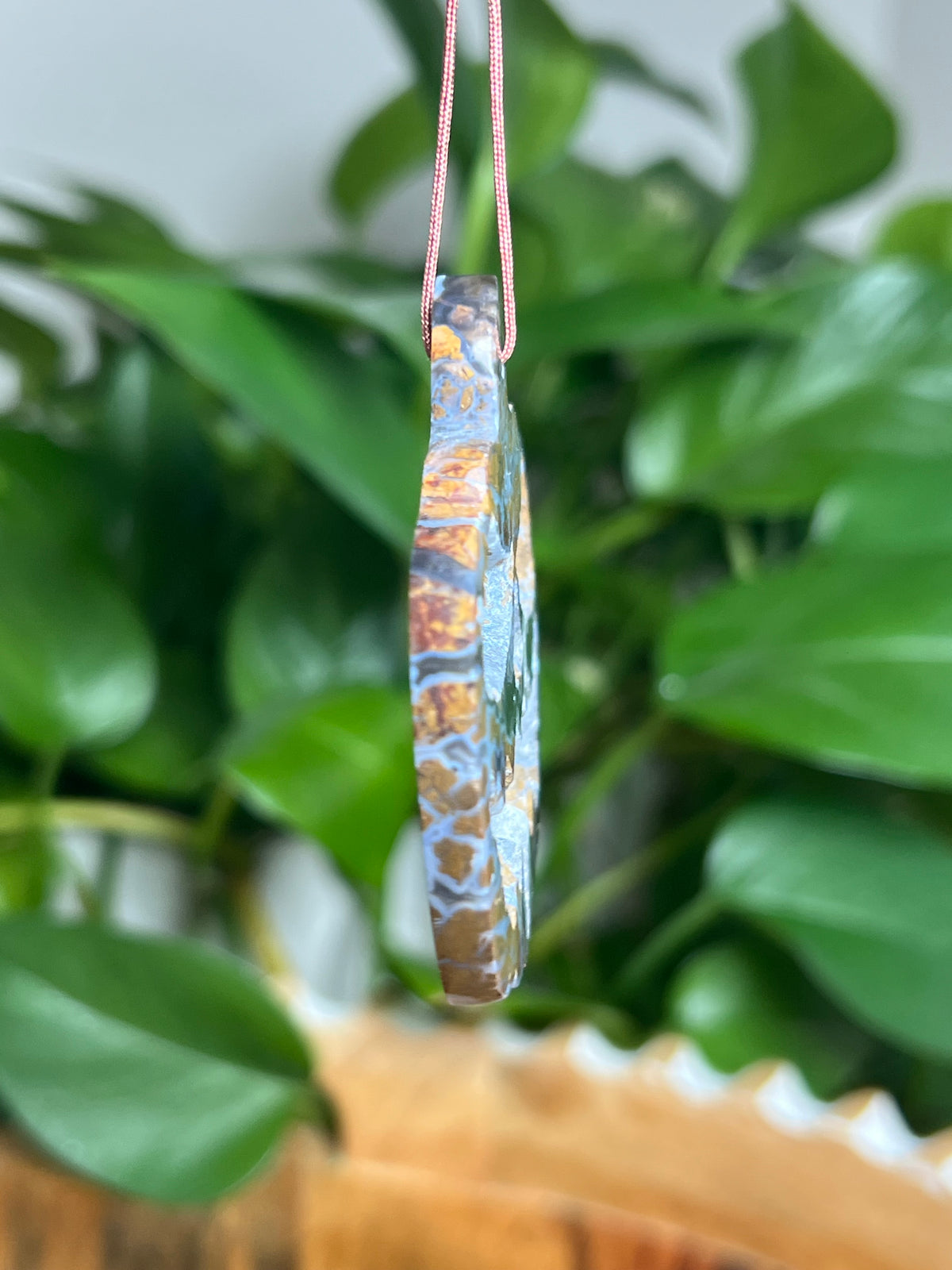 Brecciated Jasper Ornament Pumpkin: PA