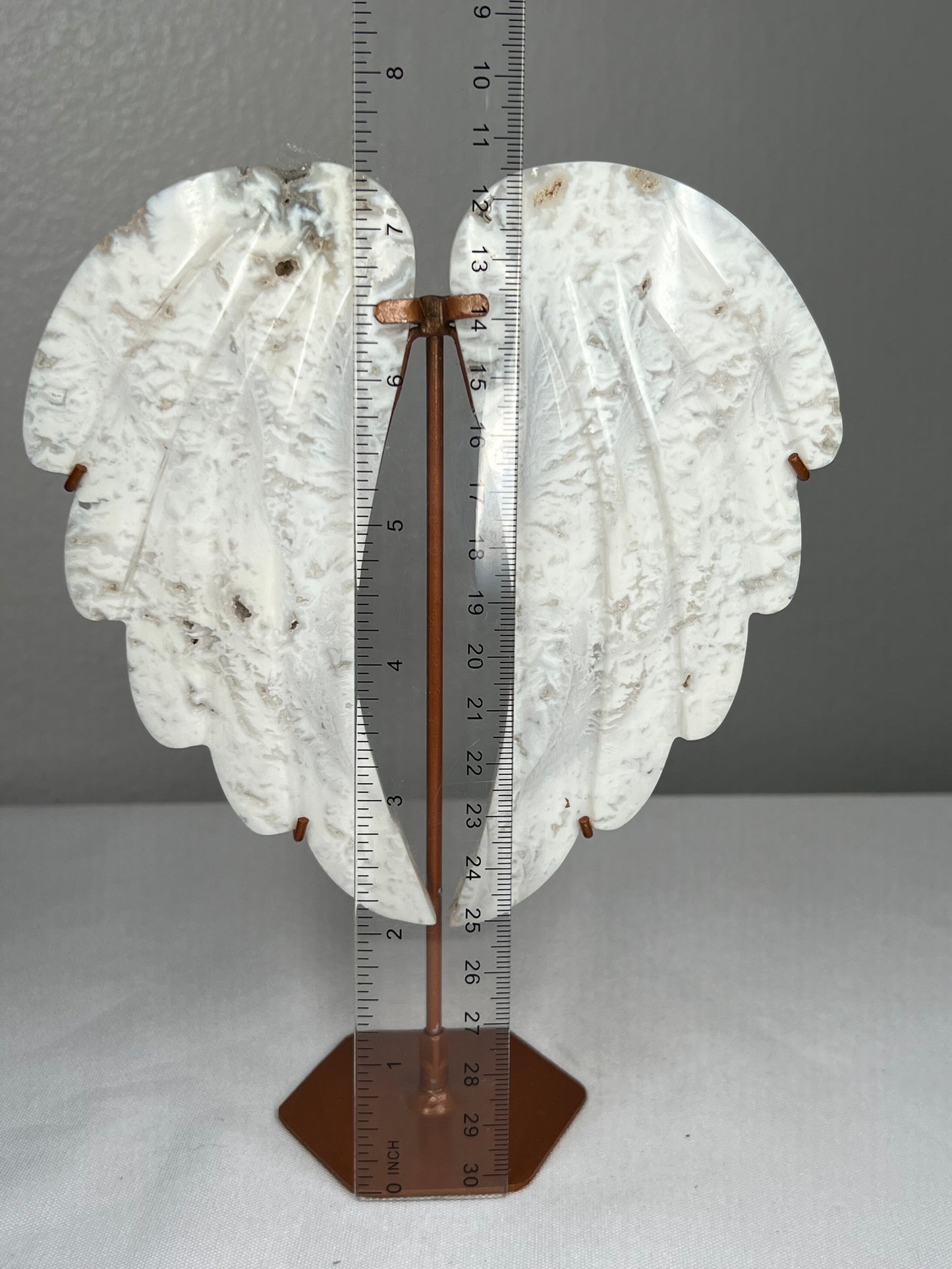 White Plume Agate Wings