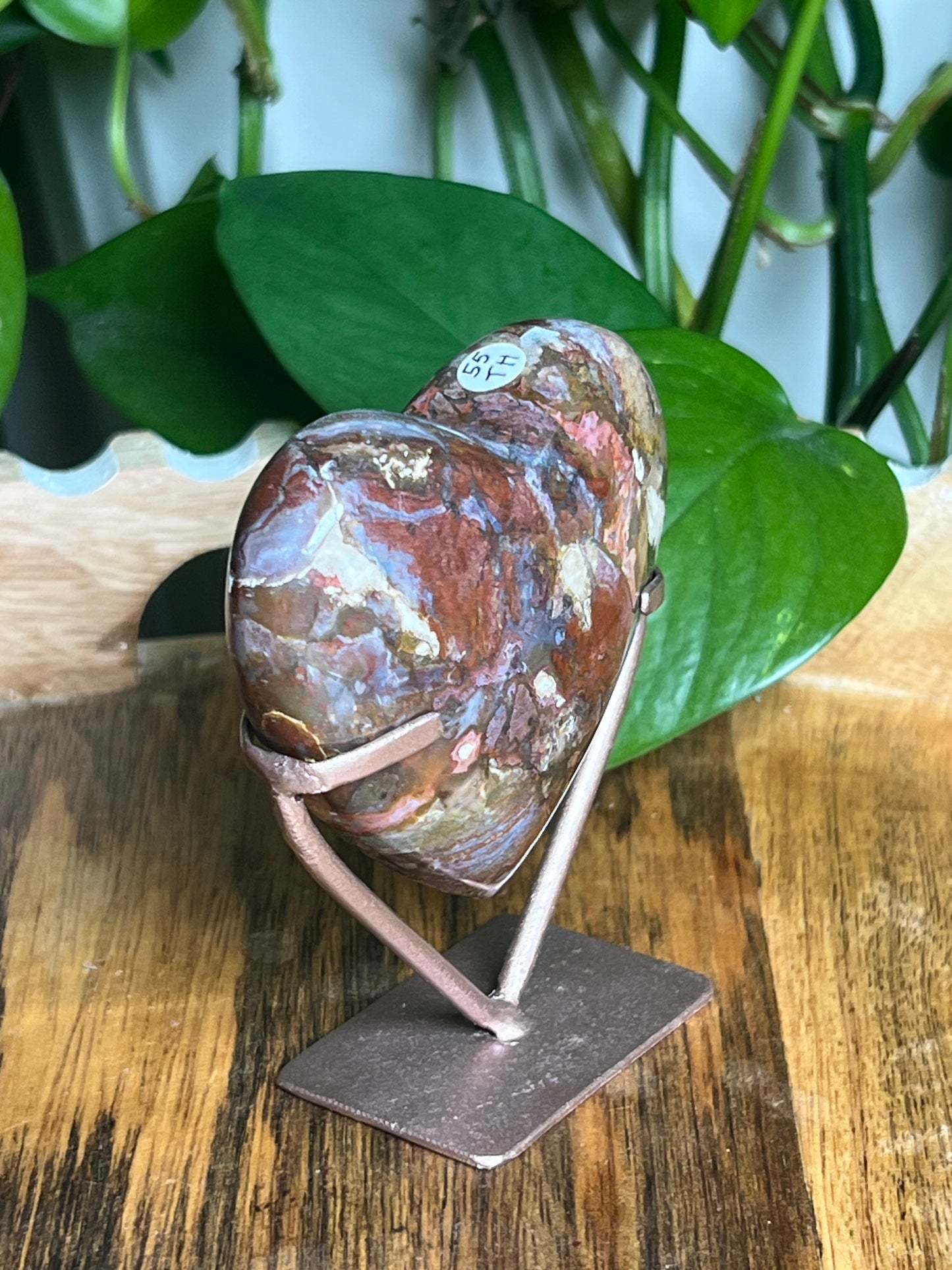 River Jasper Heart: TH