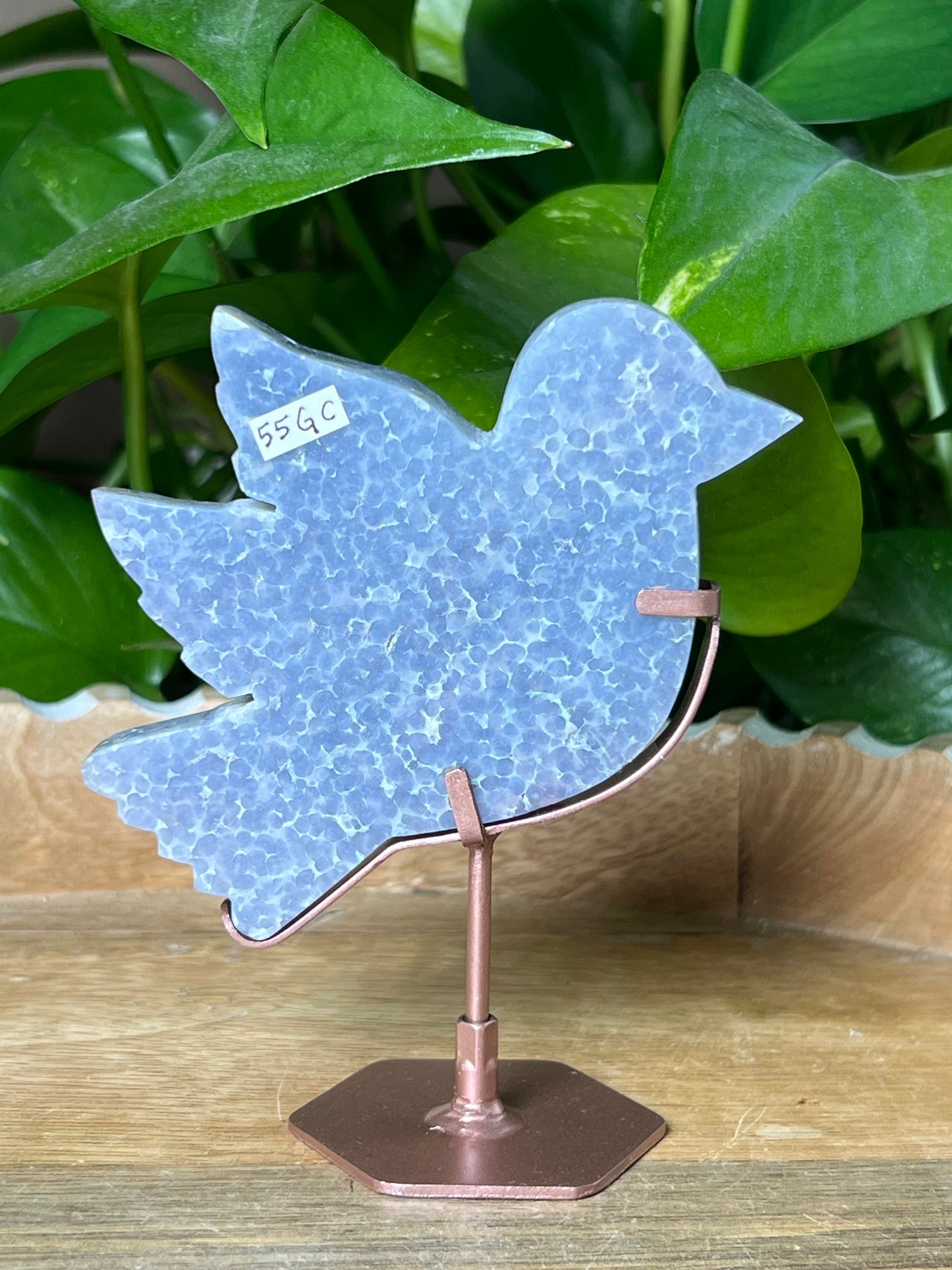 Grape Agate Bird