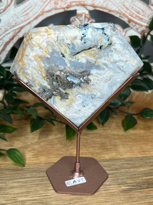 Dendritic Tiger Agate Diamond