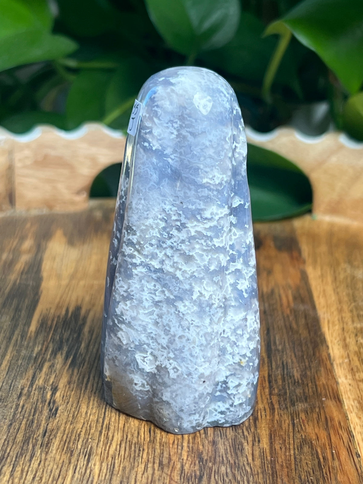 Blue Plume Agate Ghost: J