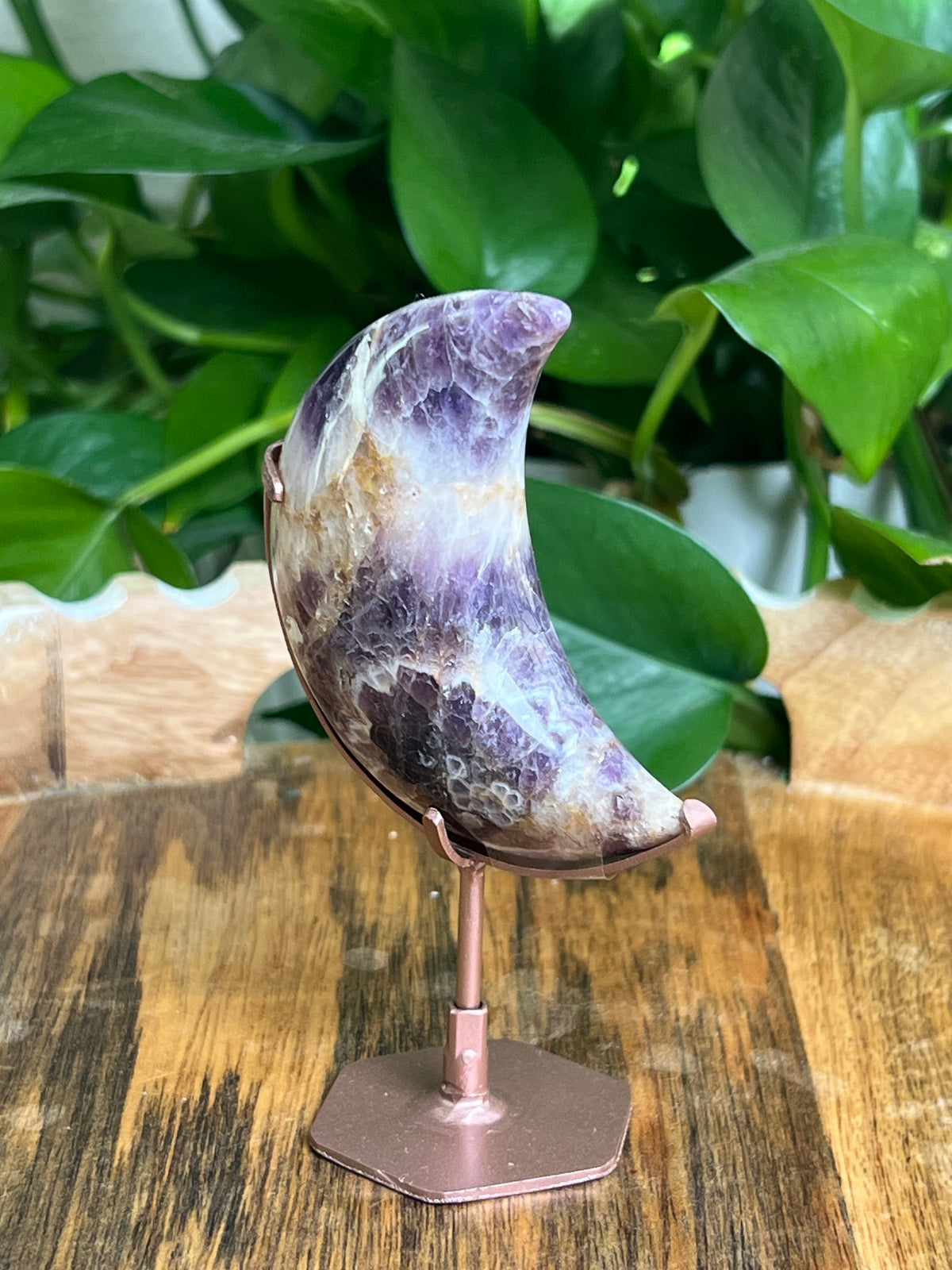 Indonesian Amethyst Puffy Moon: XB