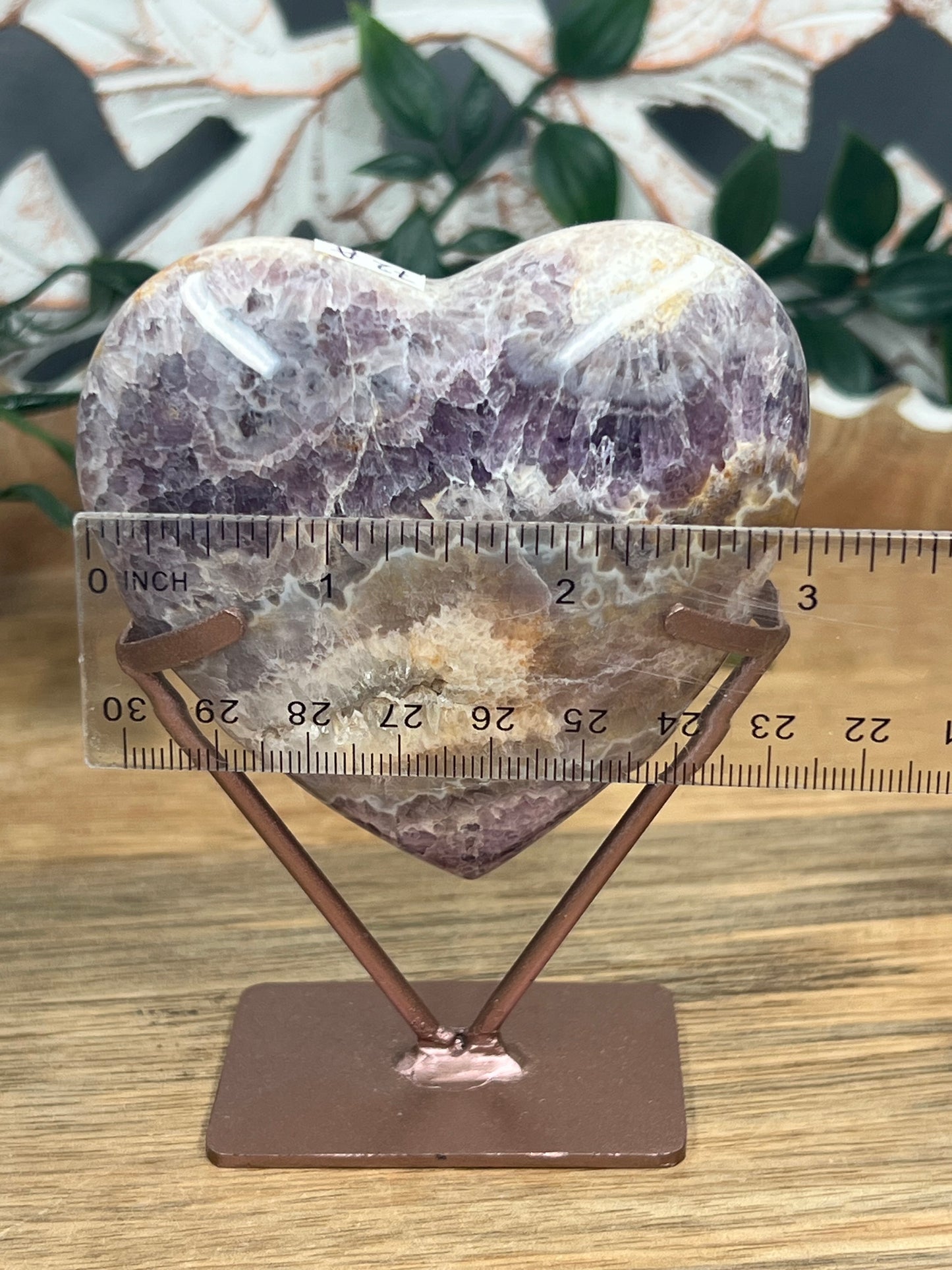 Indonesian Amethyst Heart