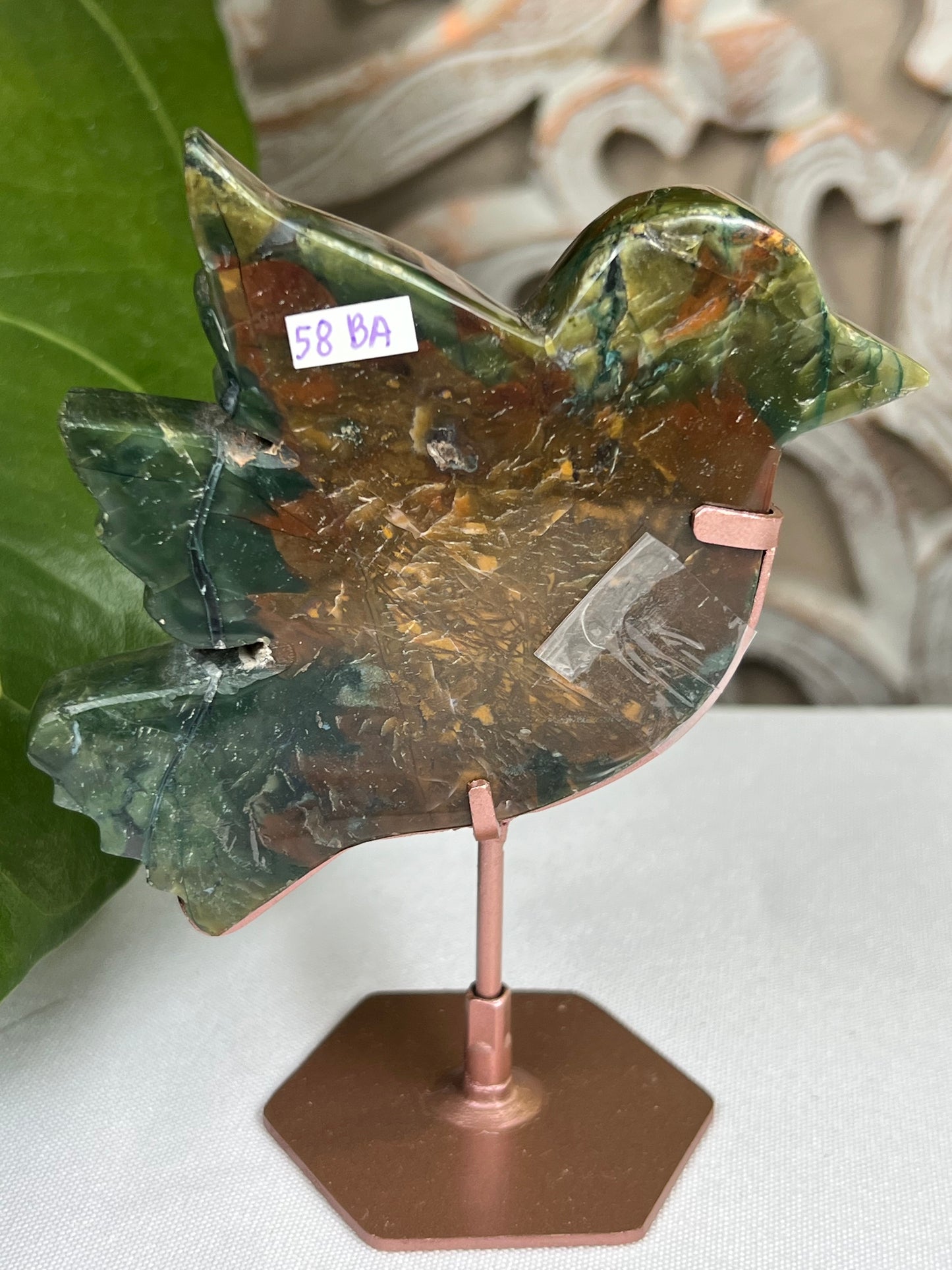 Mossy Jasper Bird