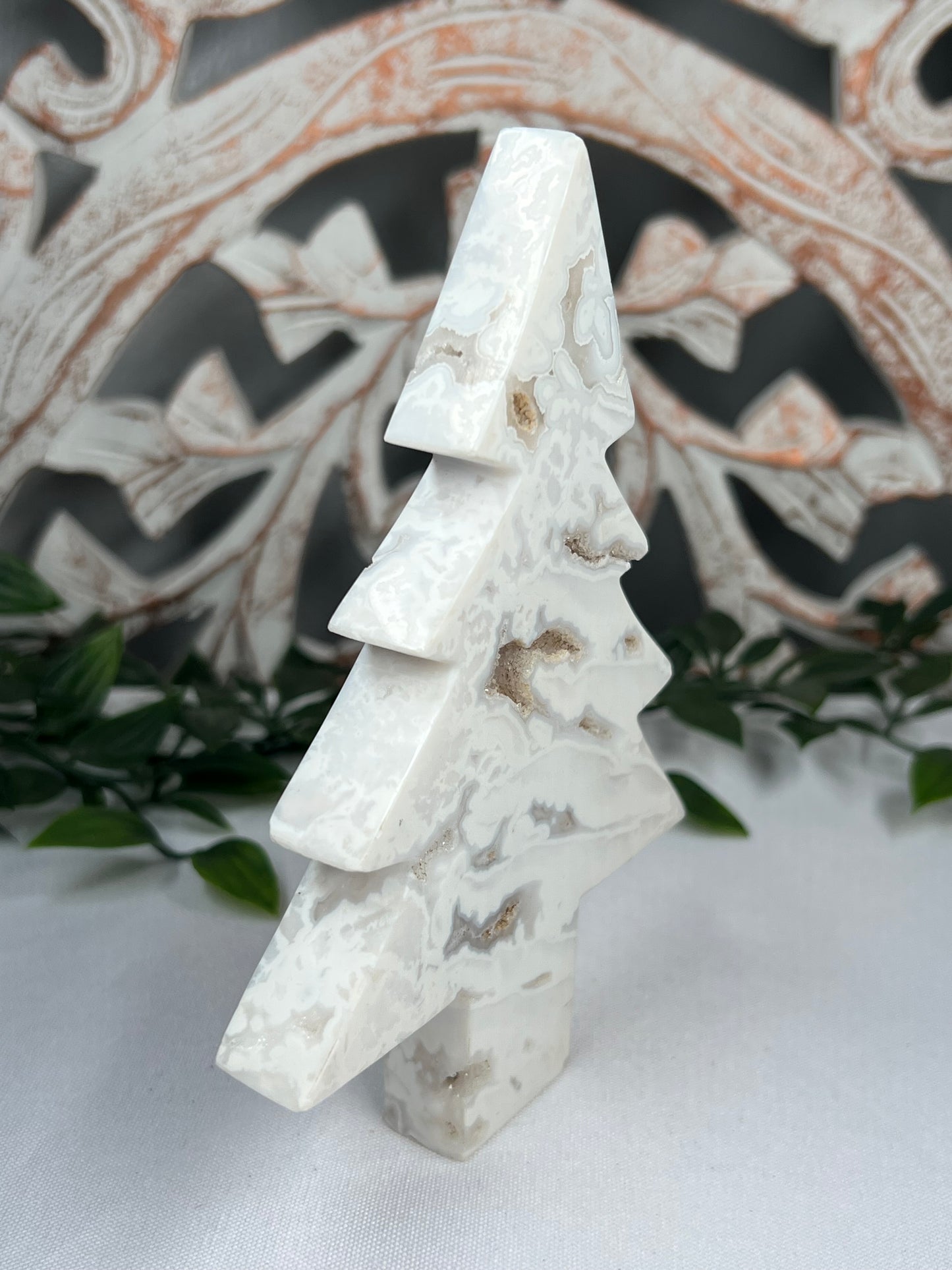 White Plume Agate Tree