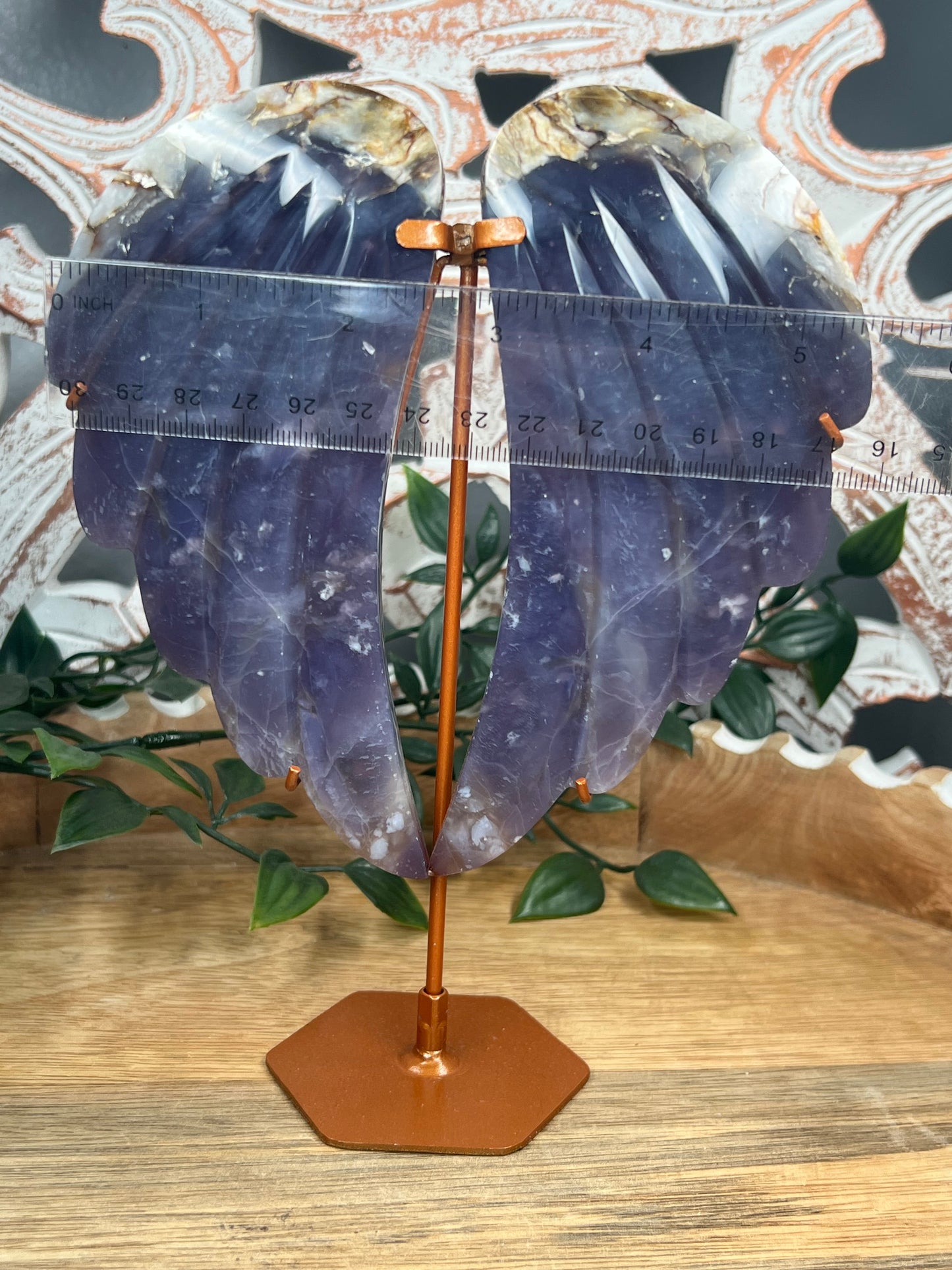 Purple Chalcedony Wings