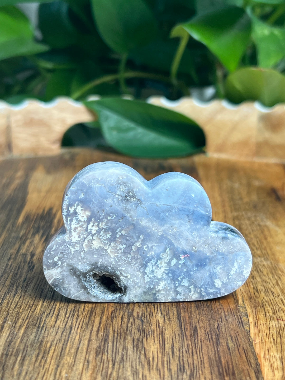 Blue Plume Agate Mini Cloud: PS