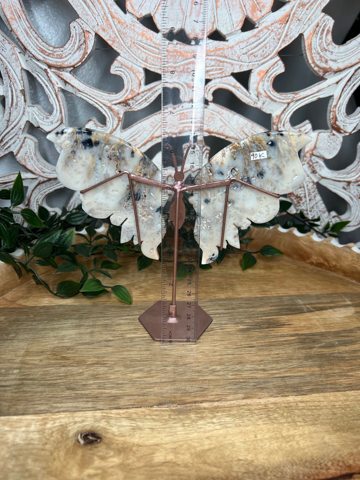 Dendritic Tiger Agate Wings