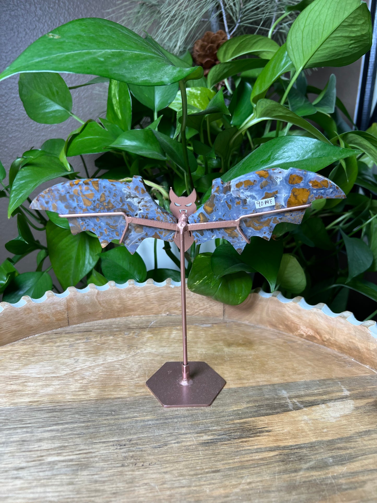 Brecciated Jasper Bat Wings