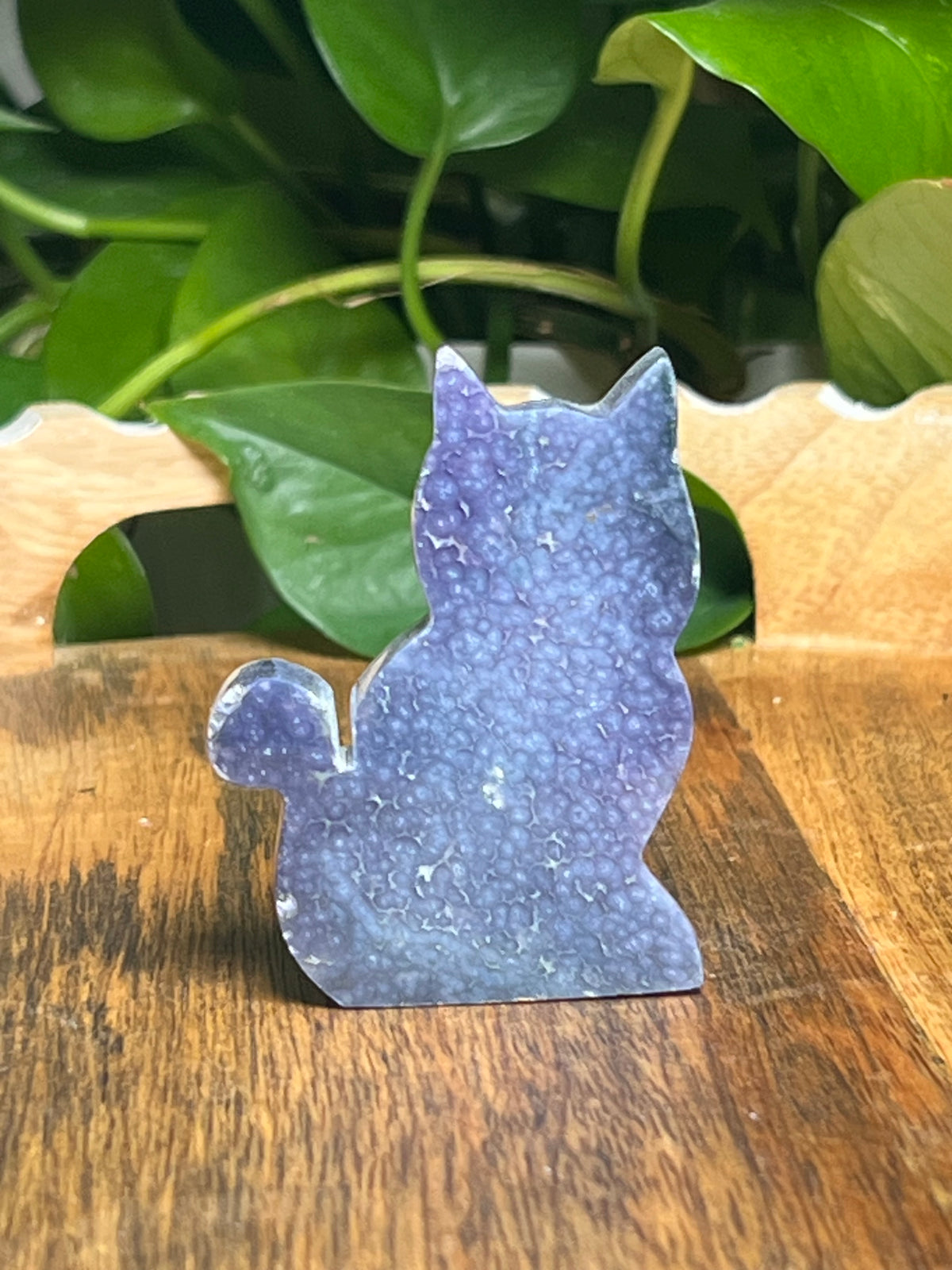 Grape Agate Mini Cat: BE