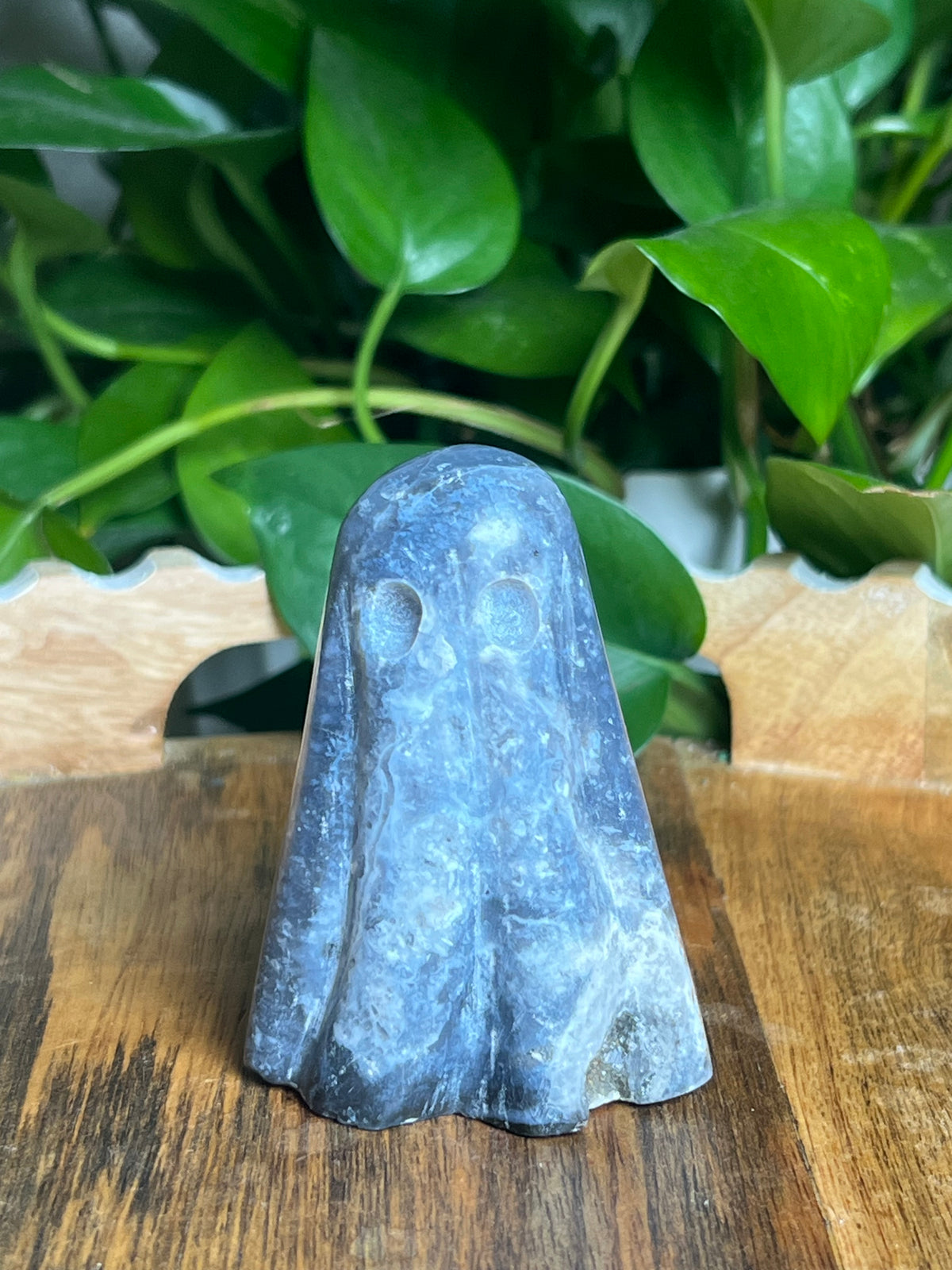 Blue Plume Agate Ghost: F