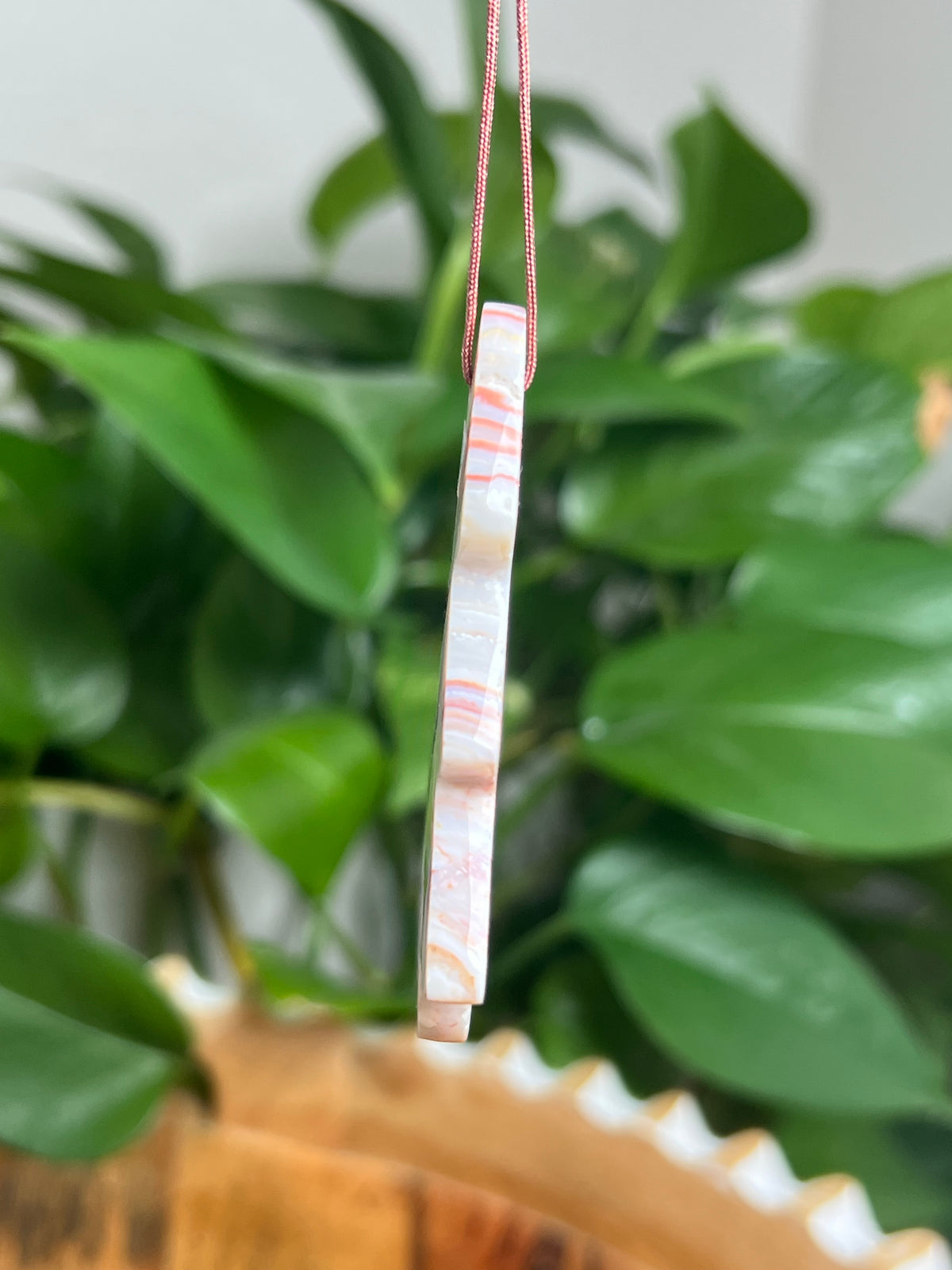 Crazy Lace Agate Ornament Tree: LA