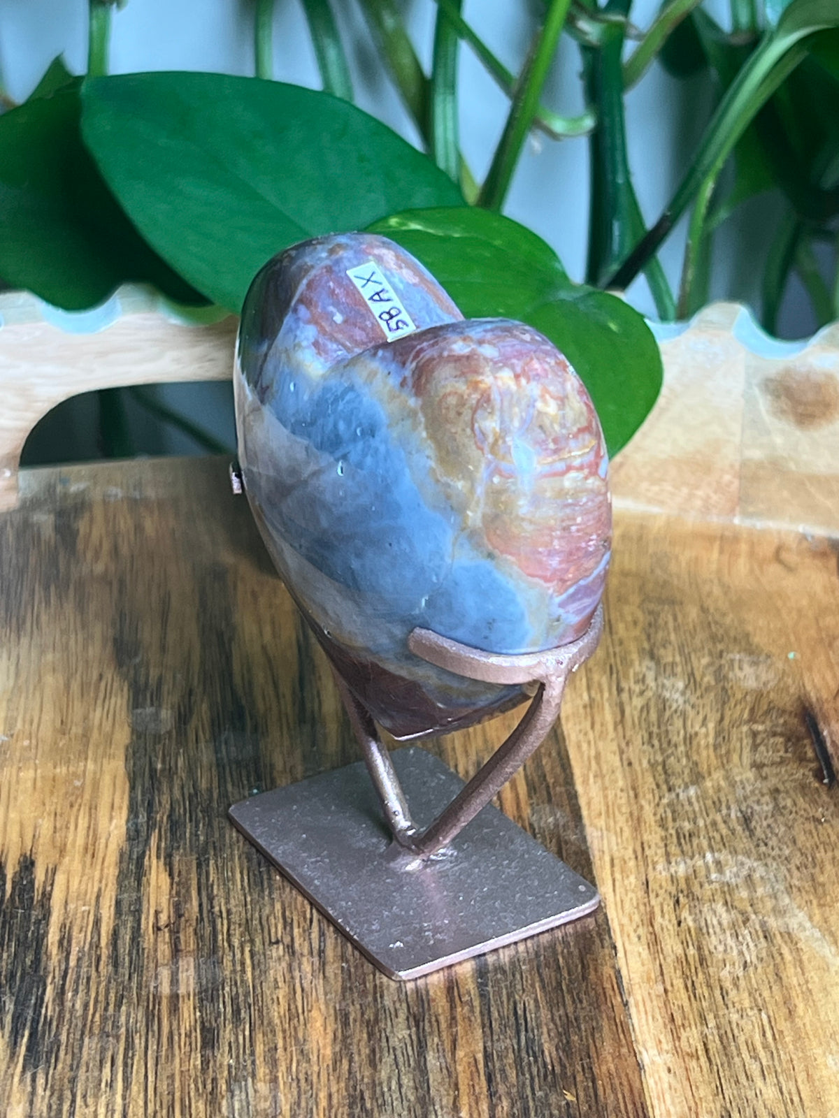 River Jasper Heart: AX