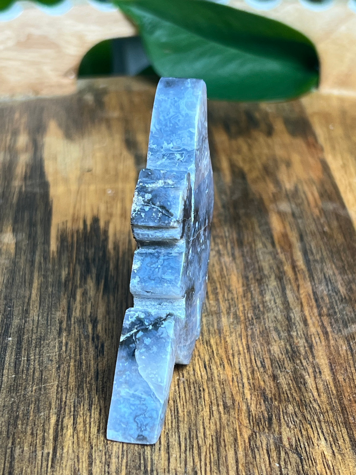 Blue Plume Agate Pixie Fairy: PA