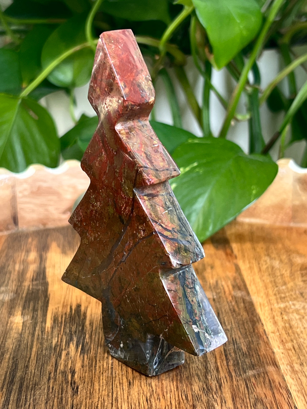 Blue Green Jasper Tree: B
