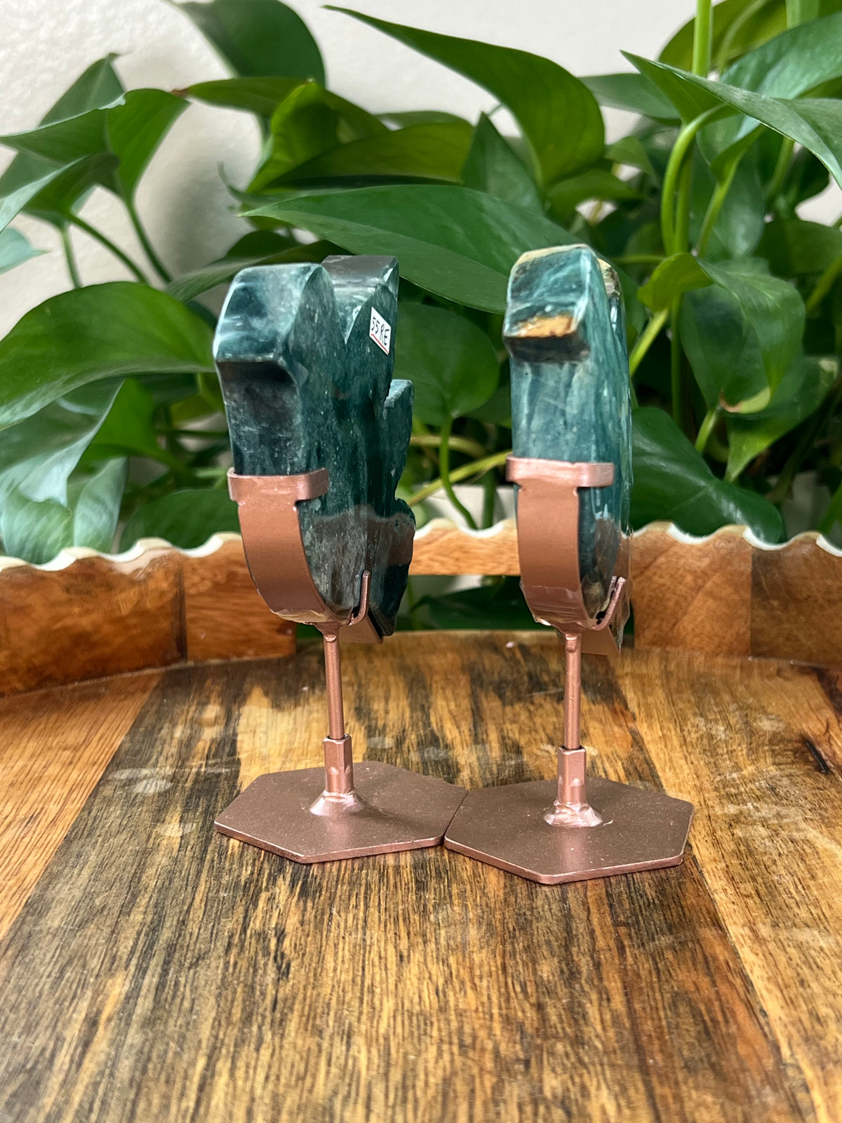 Blue Green Jasper Birds