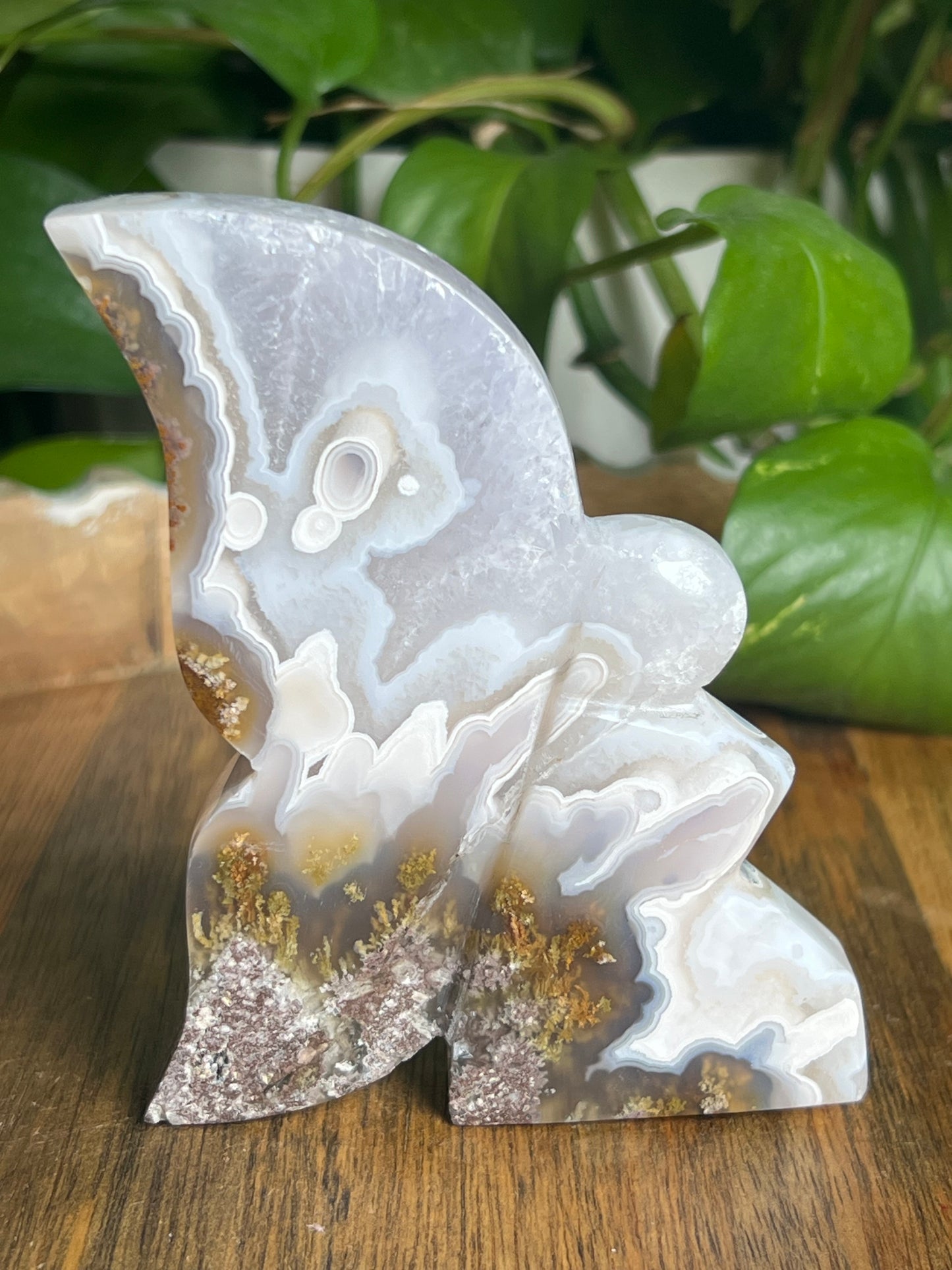 Scenic Moss Agate Fairy