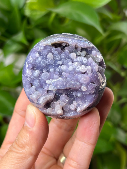 Grape Agate Sphere