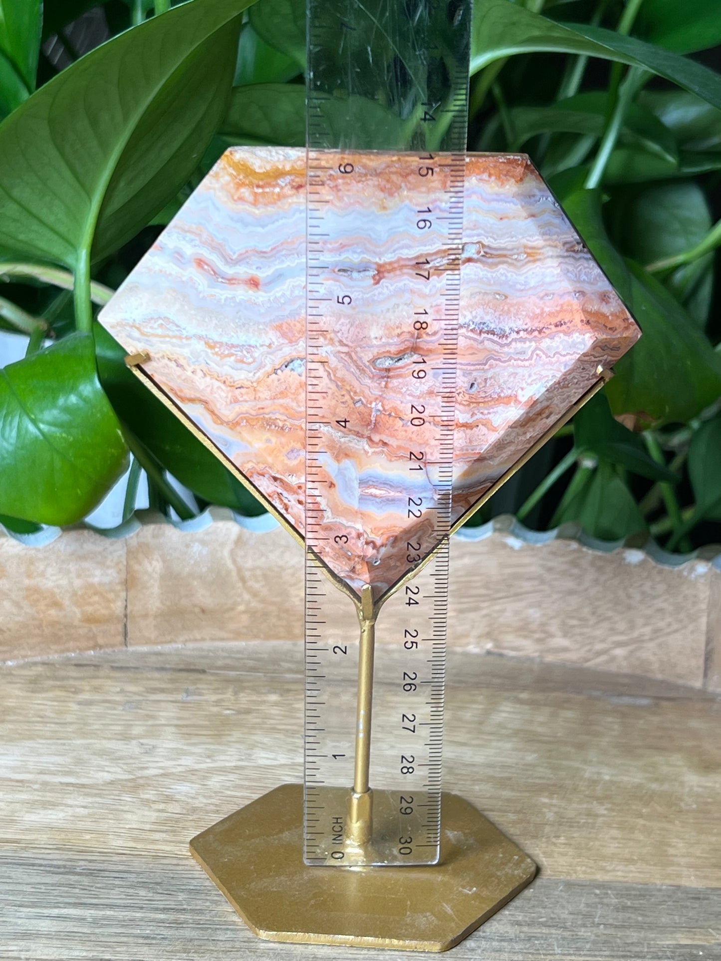 Crazy Lace Agate Diamond