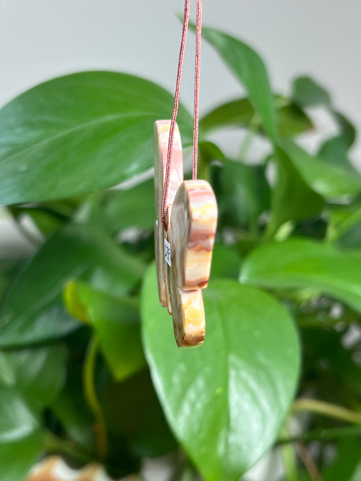 Crazy Lace Agate Ornament Butterfly:  BF