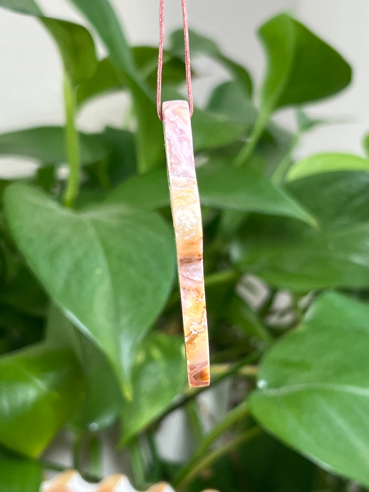 Crazy Lace Agate Ornament Ghost: BD
