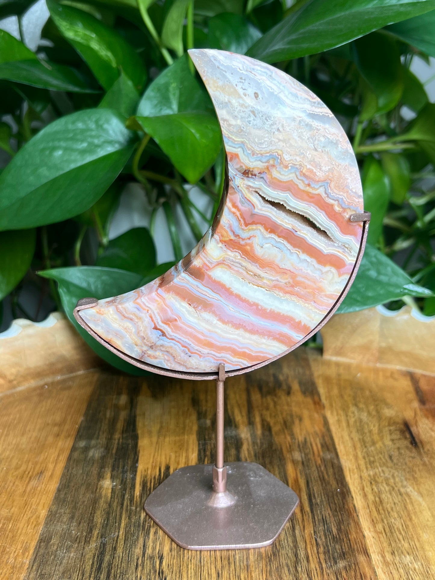 Crazy Lace Agate Moon: XV