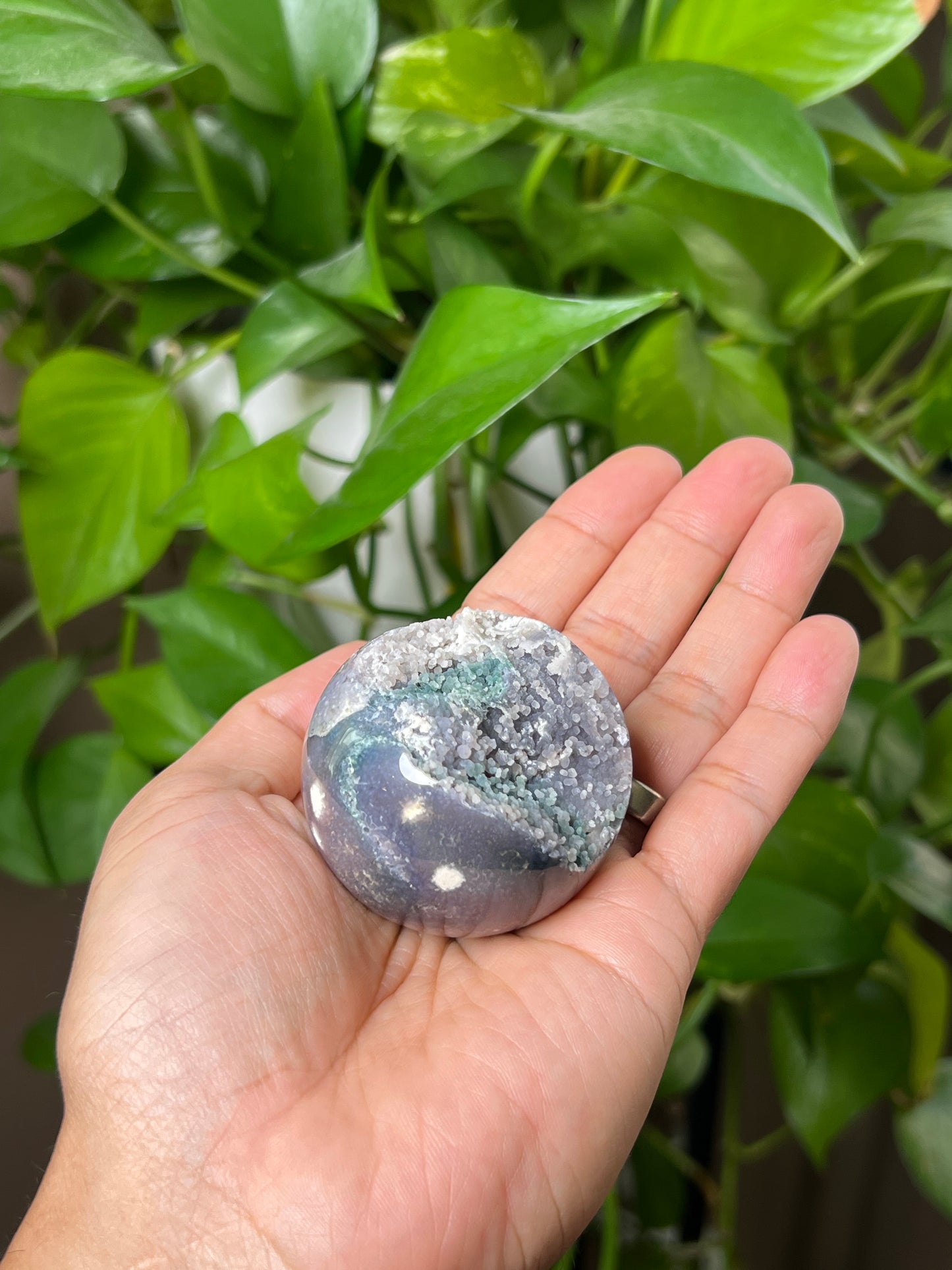 Grape Agate Sphere
