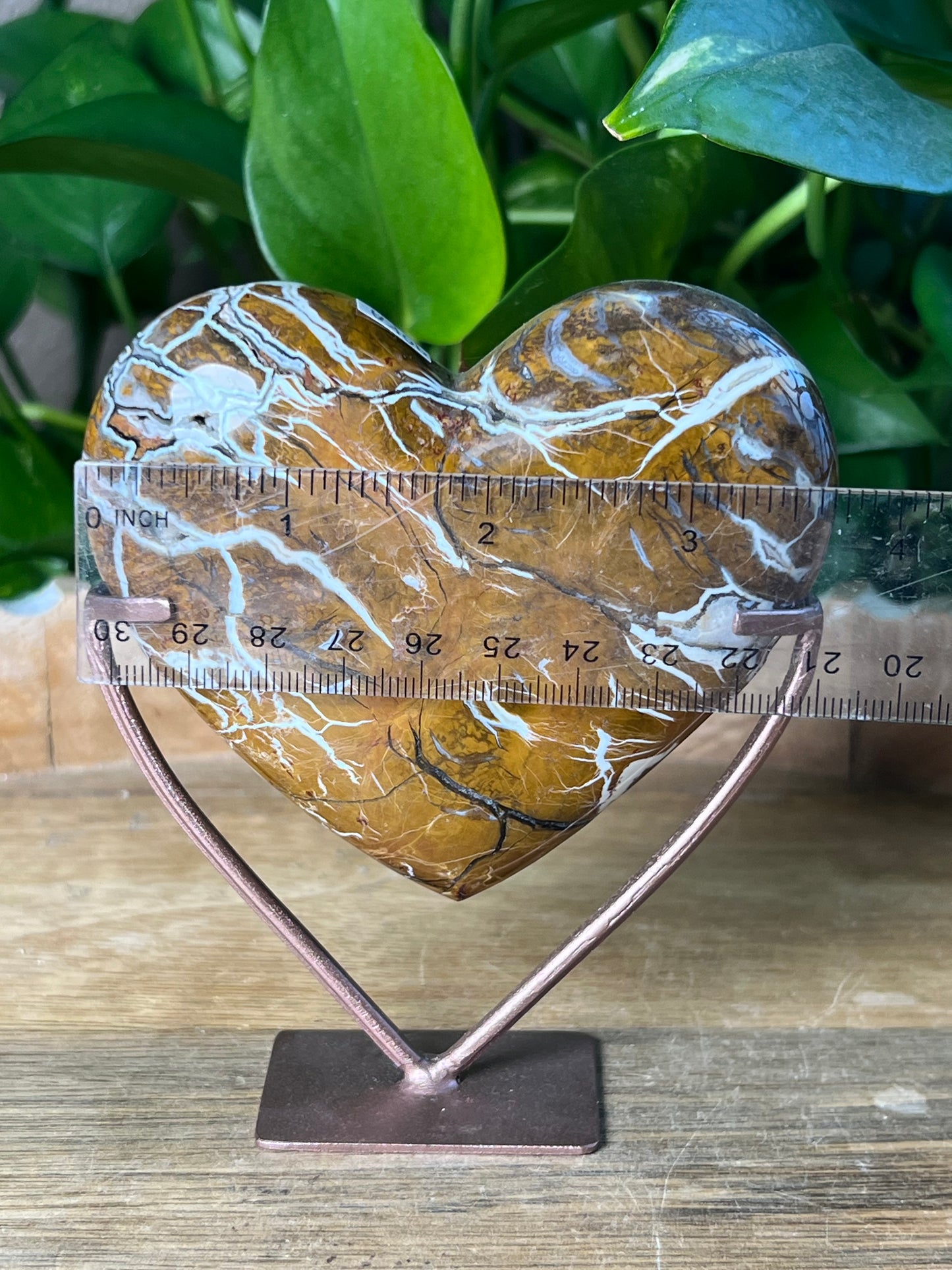 Brecciated Jasper Heart