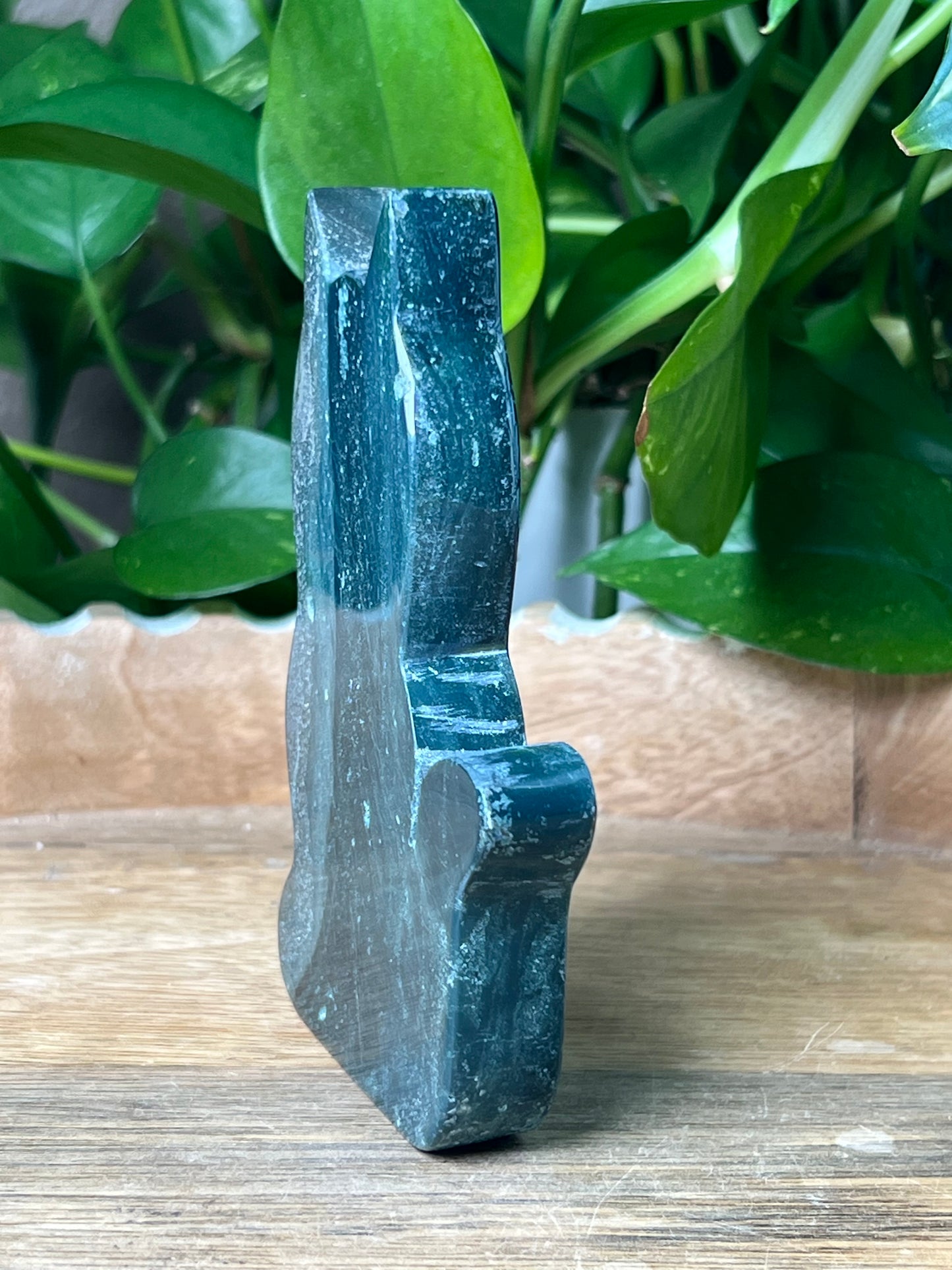 Blue Green Jasper Cat
