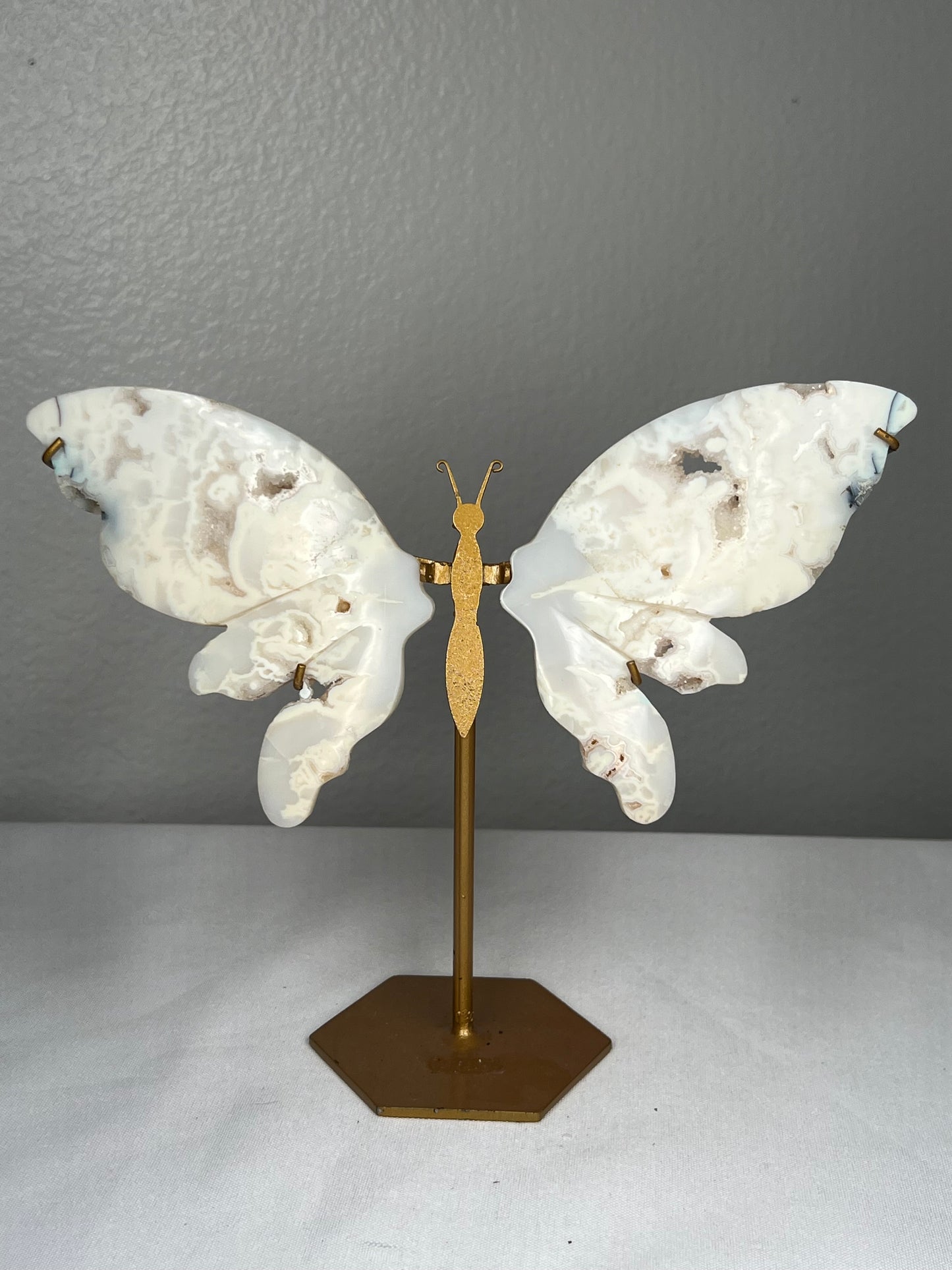 White Plume Agate Wings