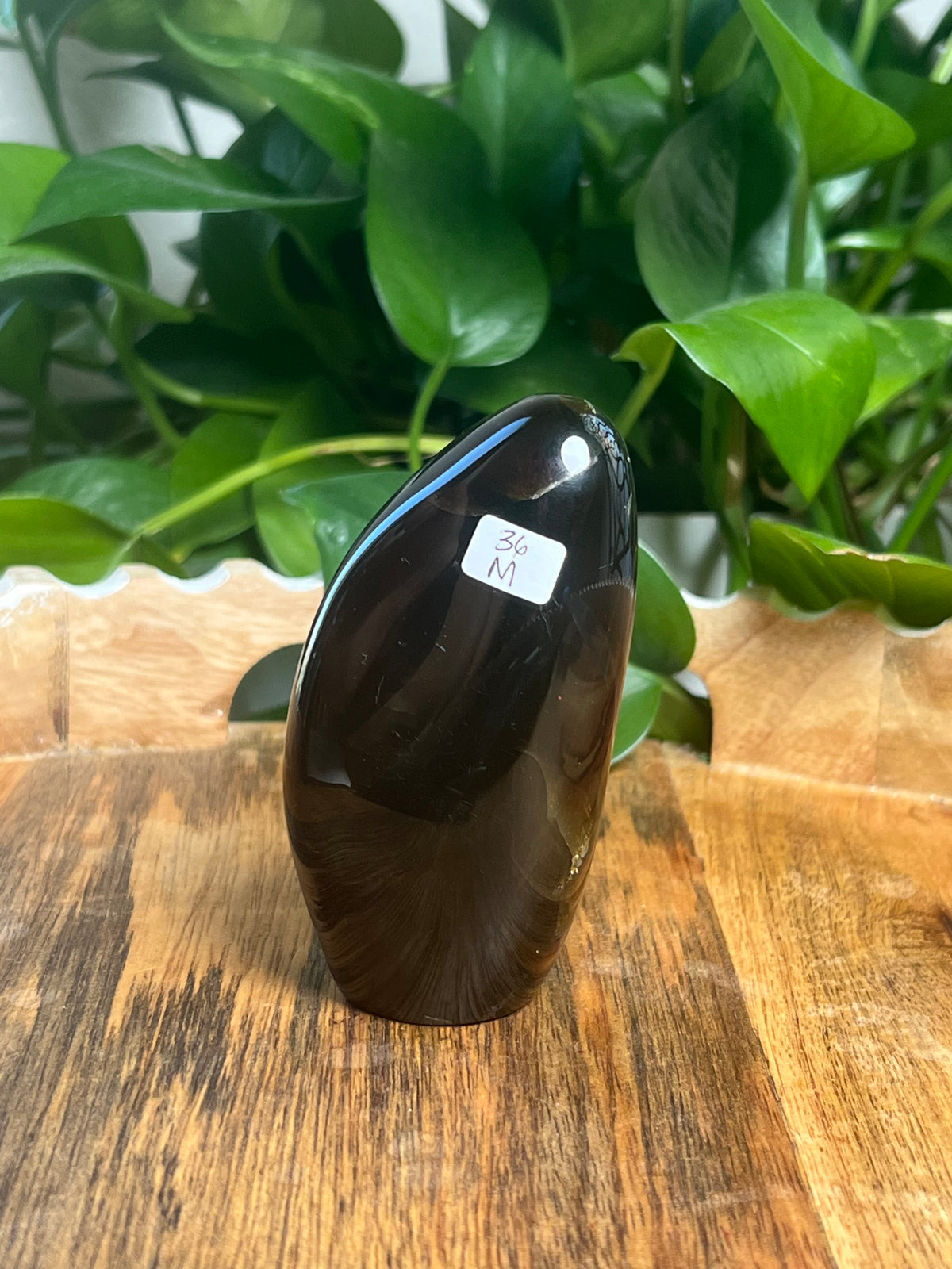 Blue Amber Freeform: M