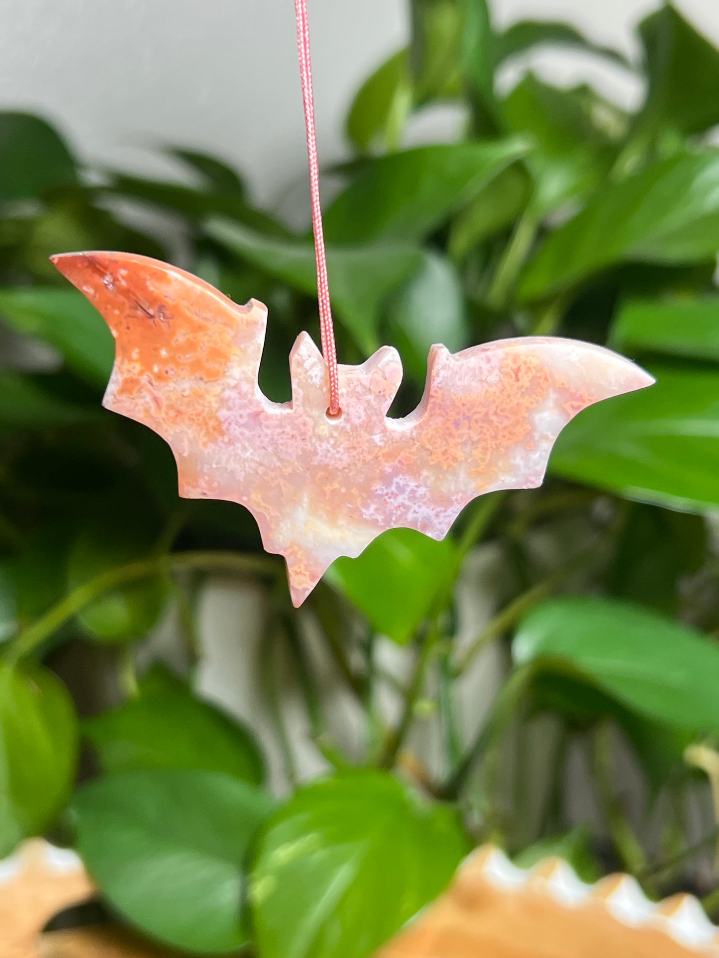 Carnelian Ornament Bat: AA