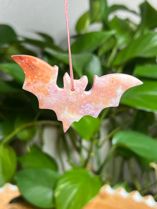 Carnelian Ornament Bat: AA