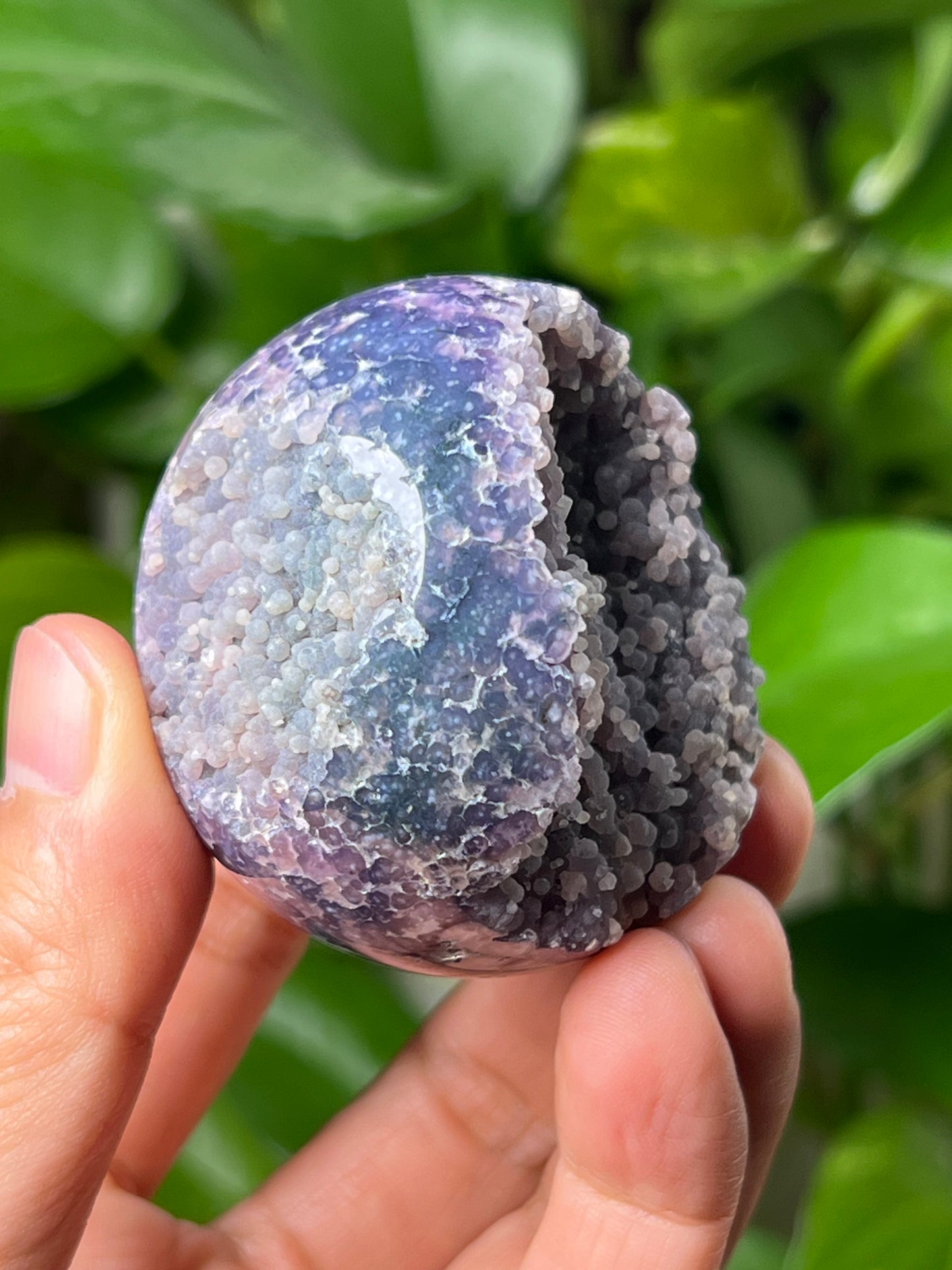 Grape Agate Sphere