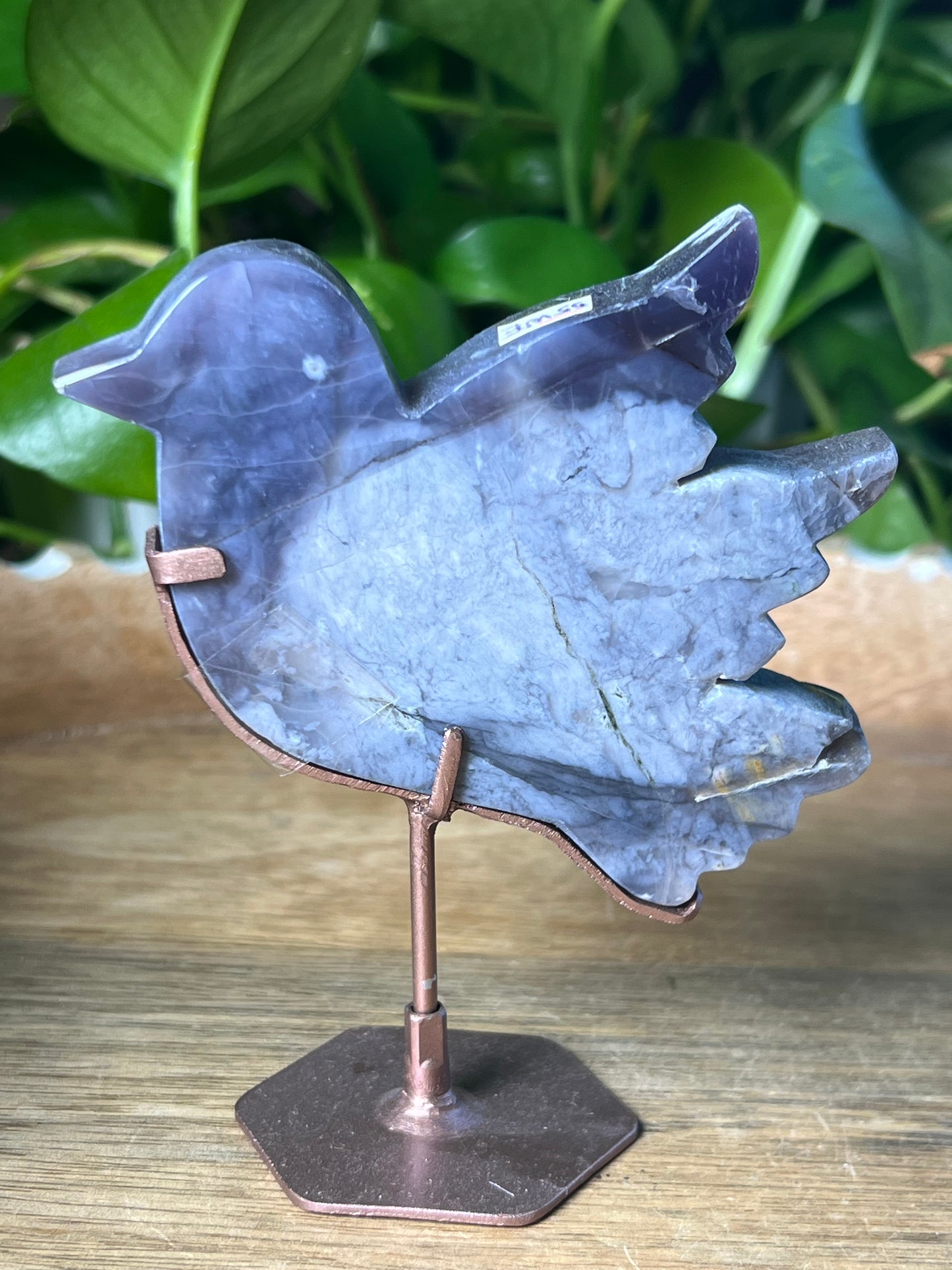 Purple Chalcedony Bird