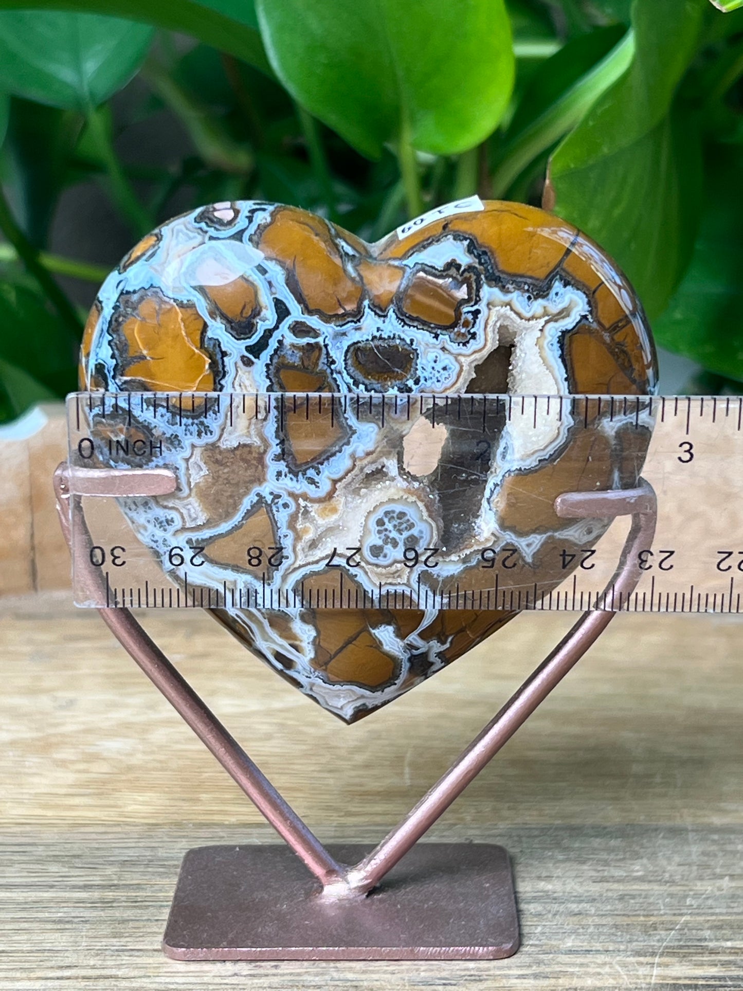 Brecciated Jasper Heart
