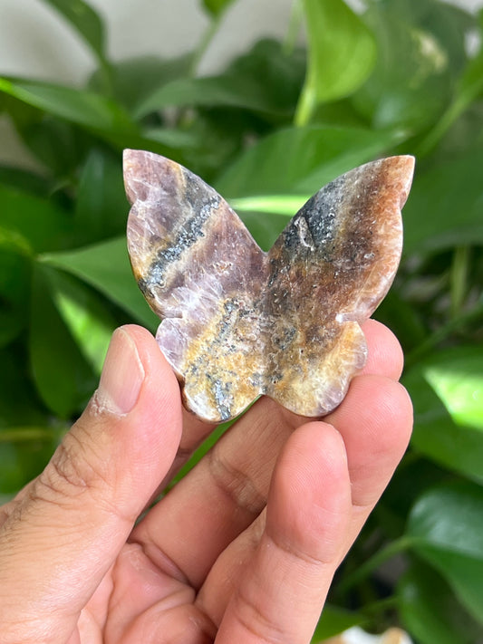 Indonesian Amethyst 3D Butterfly: B