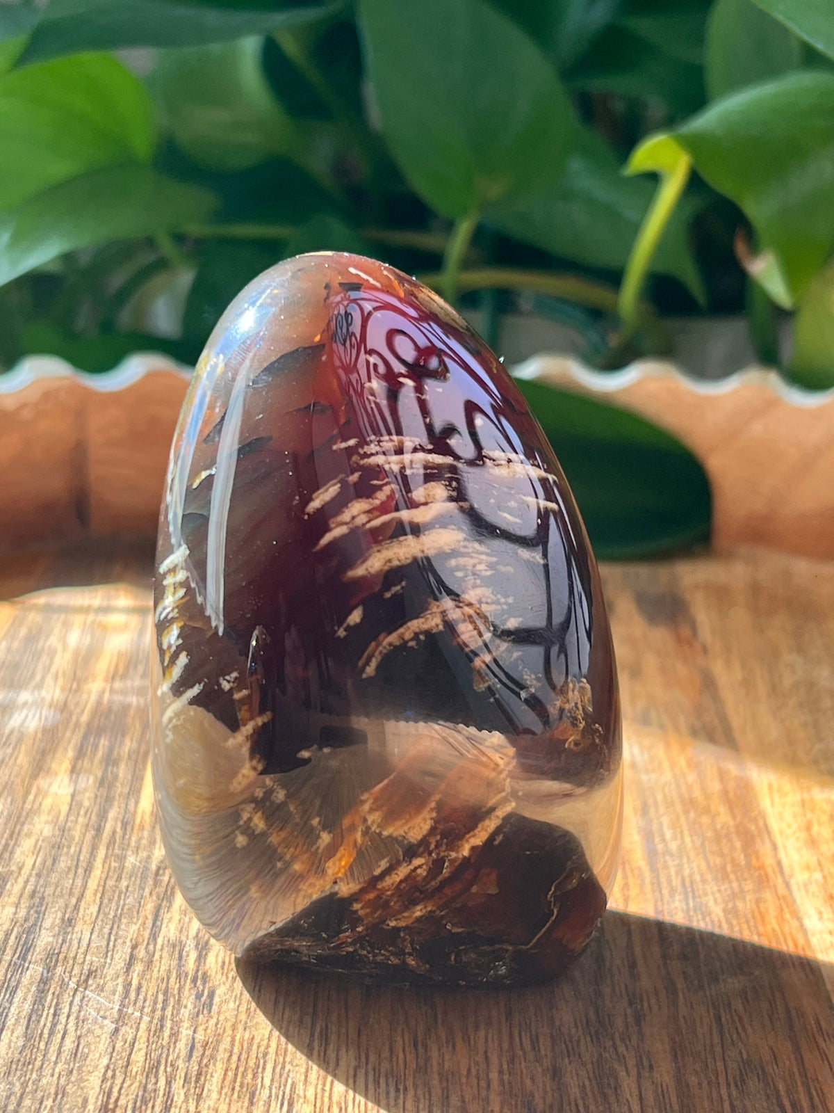 Blue Amber Freeform: E