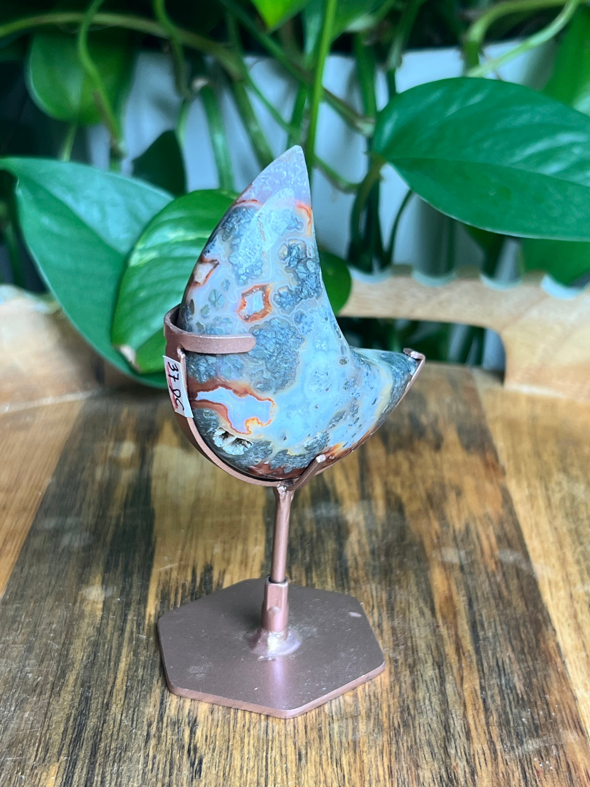 Marcasite Mini Puffy Moon: DC