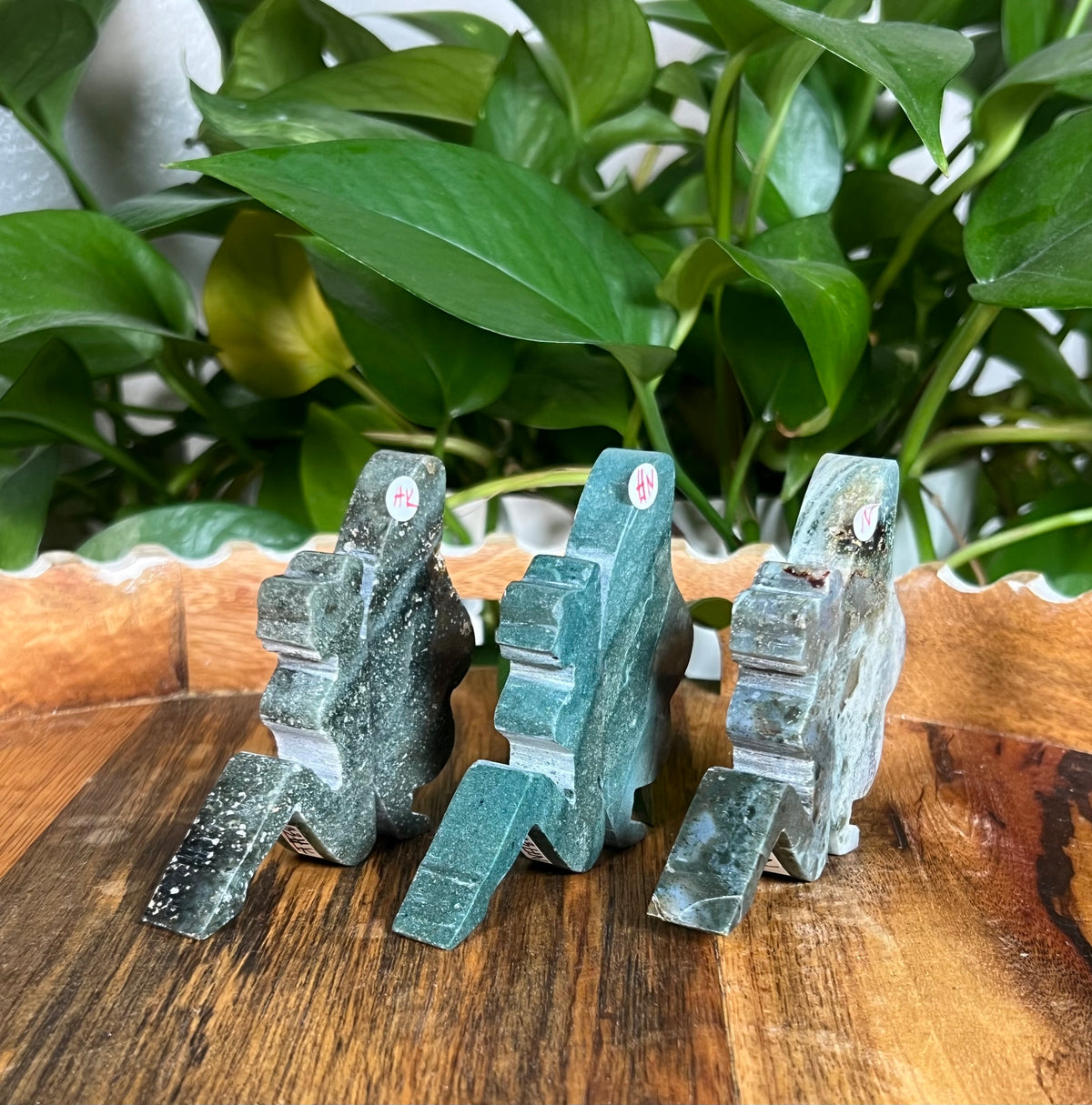 Blue Green Jasper Pixie Fairies