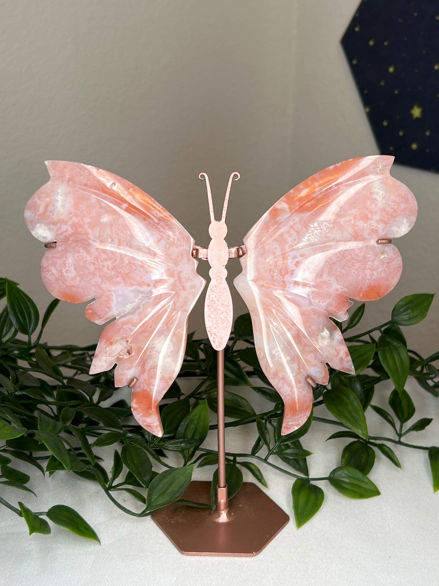 Pink Carnelian Wings