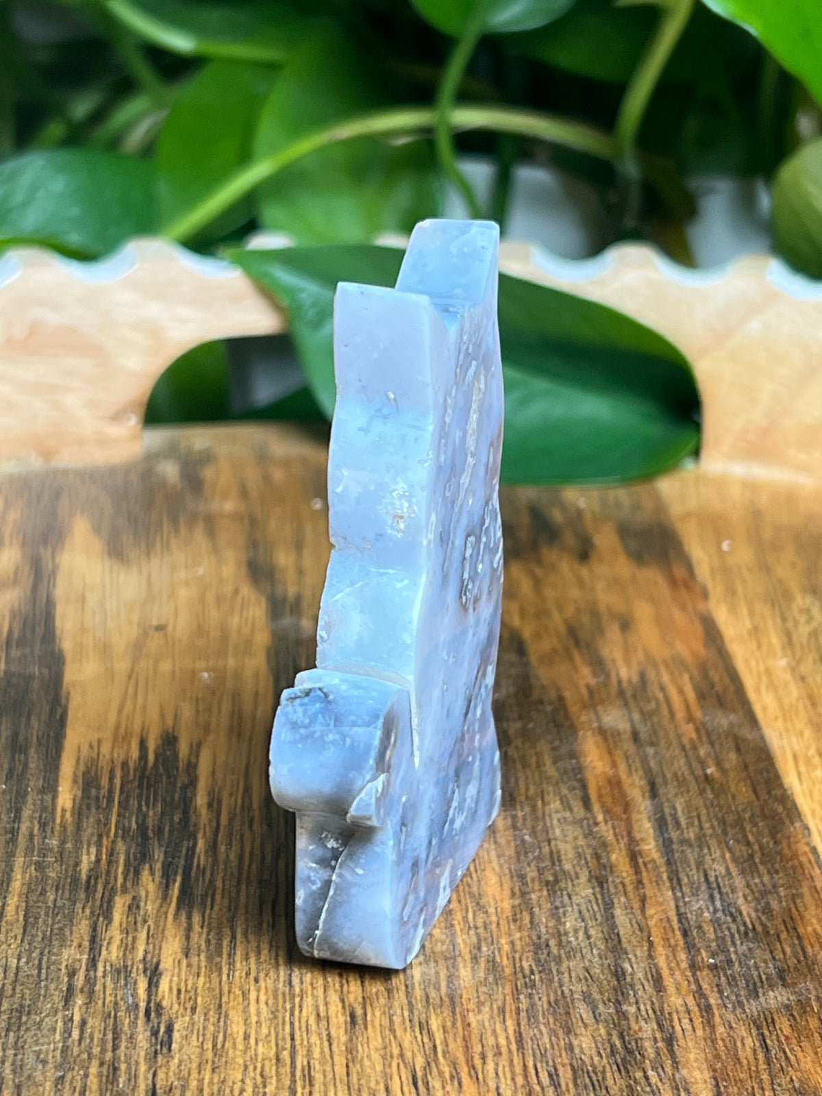 Blue Plume Agate Cat: BE