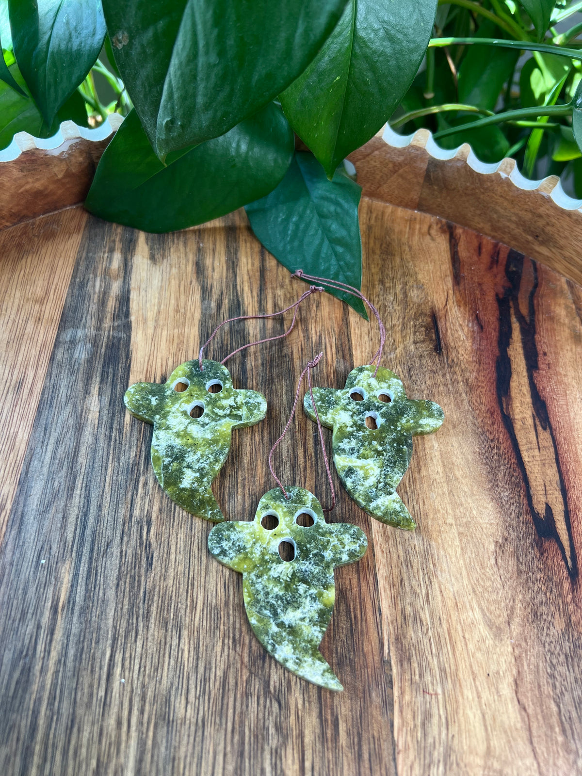 Idocrase Ghost Ornaments