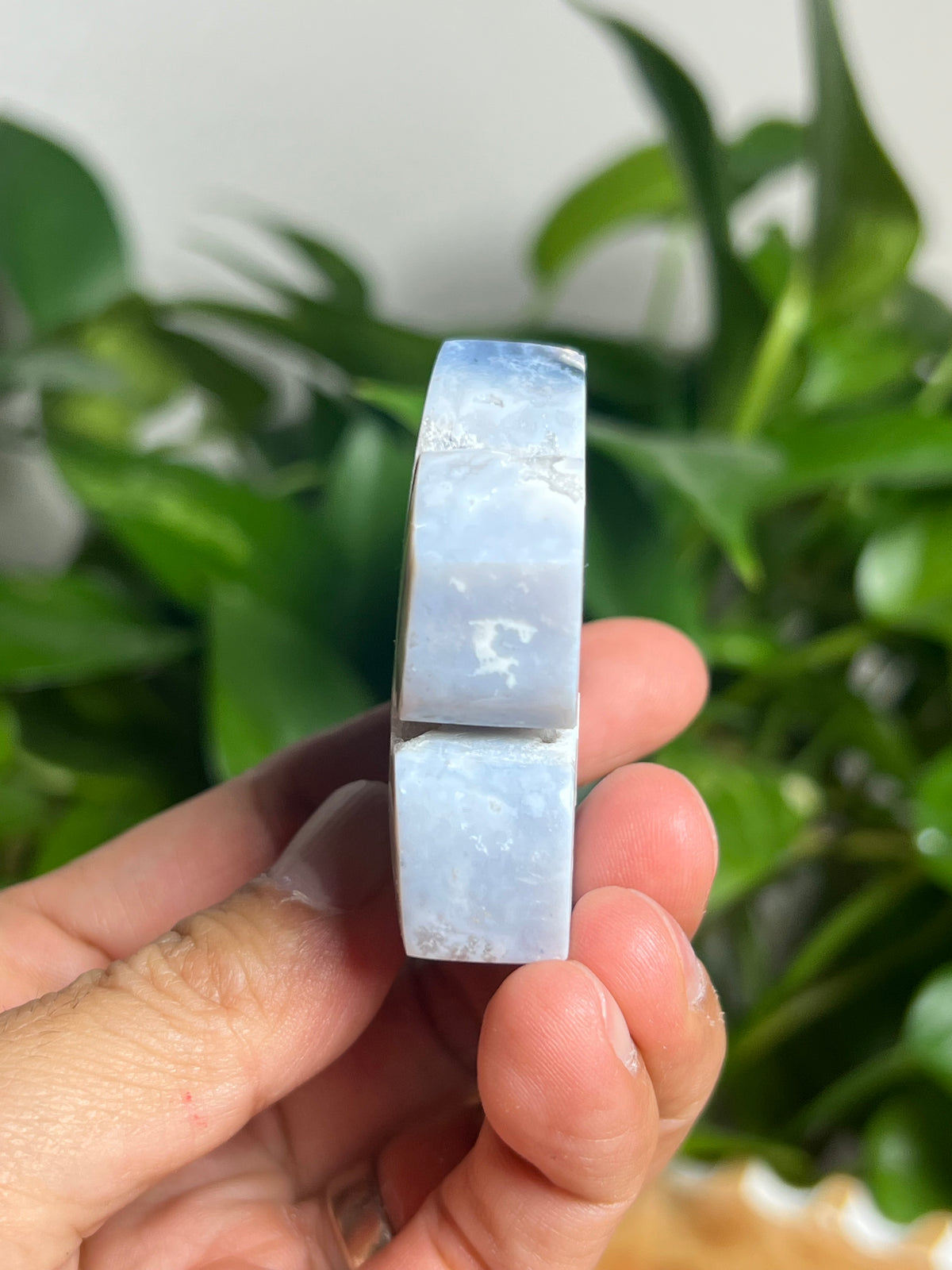Blue Plume Agate Flower: BE